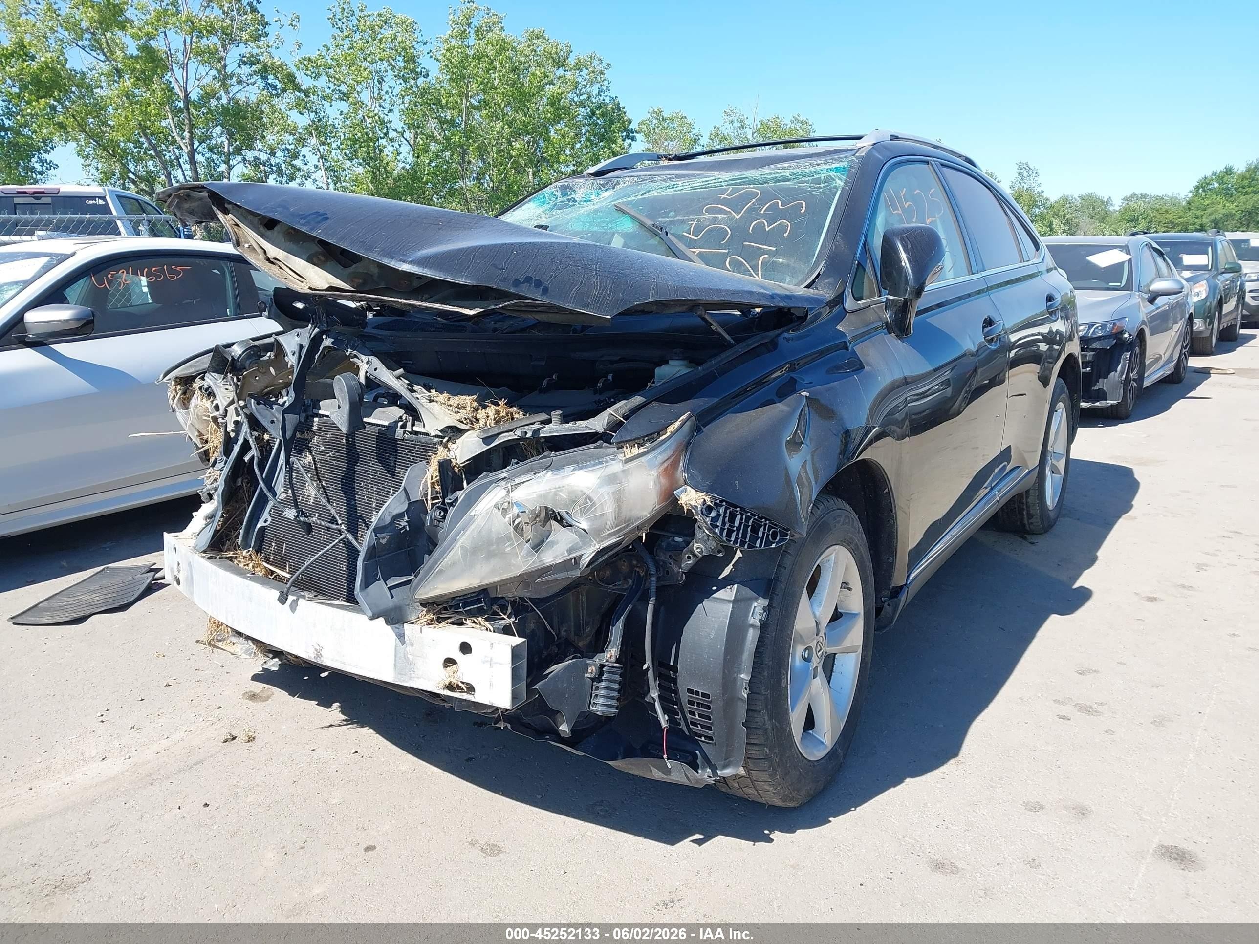2010 Lexus Rx 350   Black vin: 2T2BK1BA3AC046908