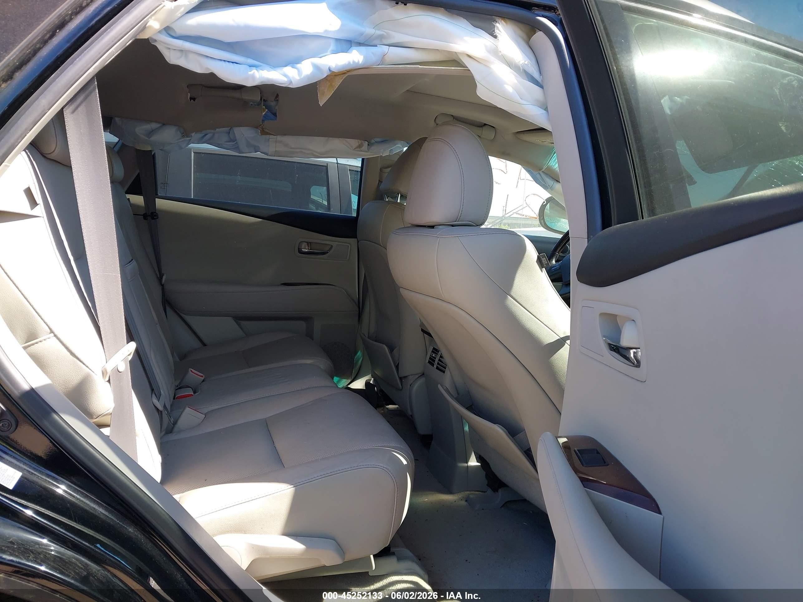 2010 Lexus Rx 350   Black vin: 2T2BK1BA3AC046908