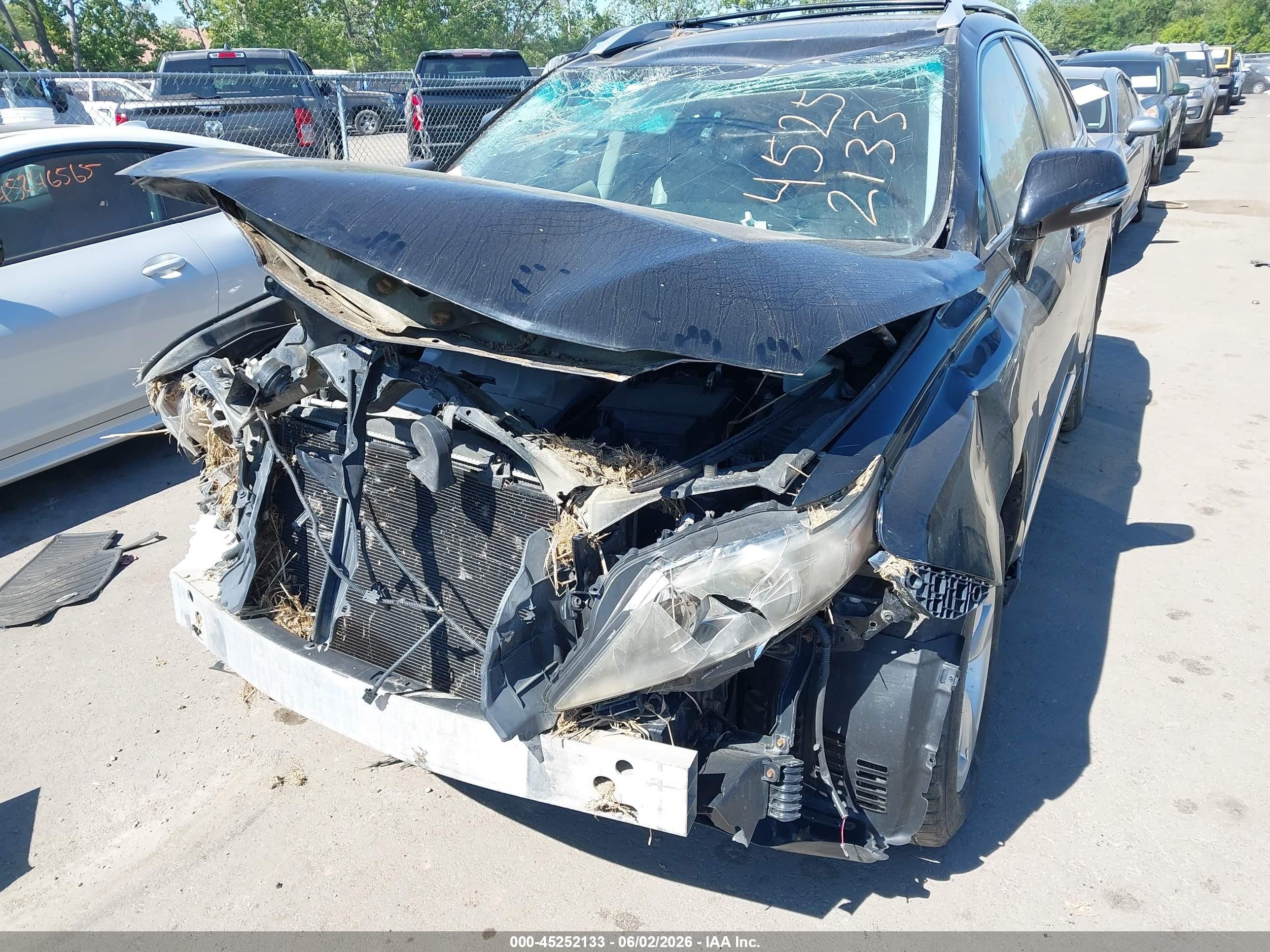 2010 Lexus Rx 350   Black vin: 2T2BK1BA3AC046908