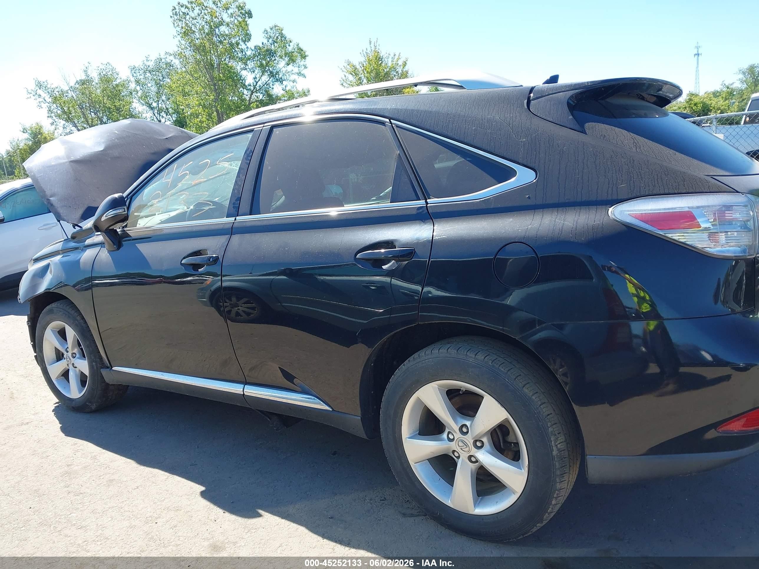 2010 Lexus Rx 350   Black vin: 2T2BK1BA3AC046908