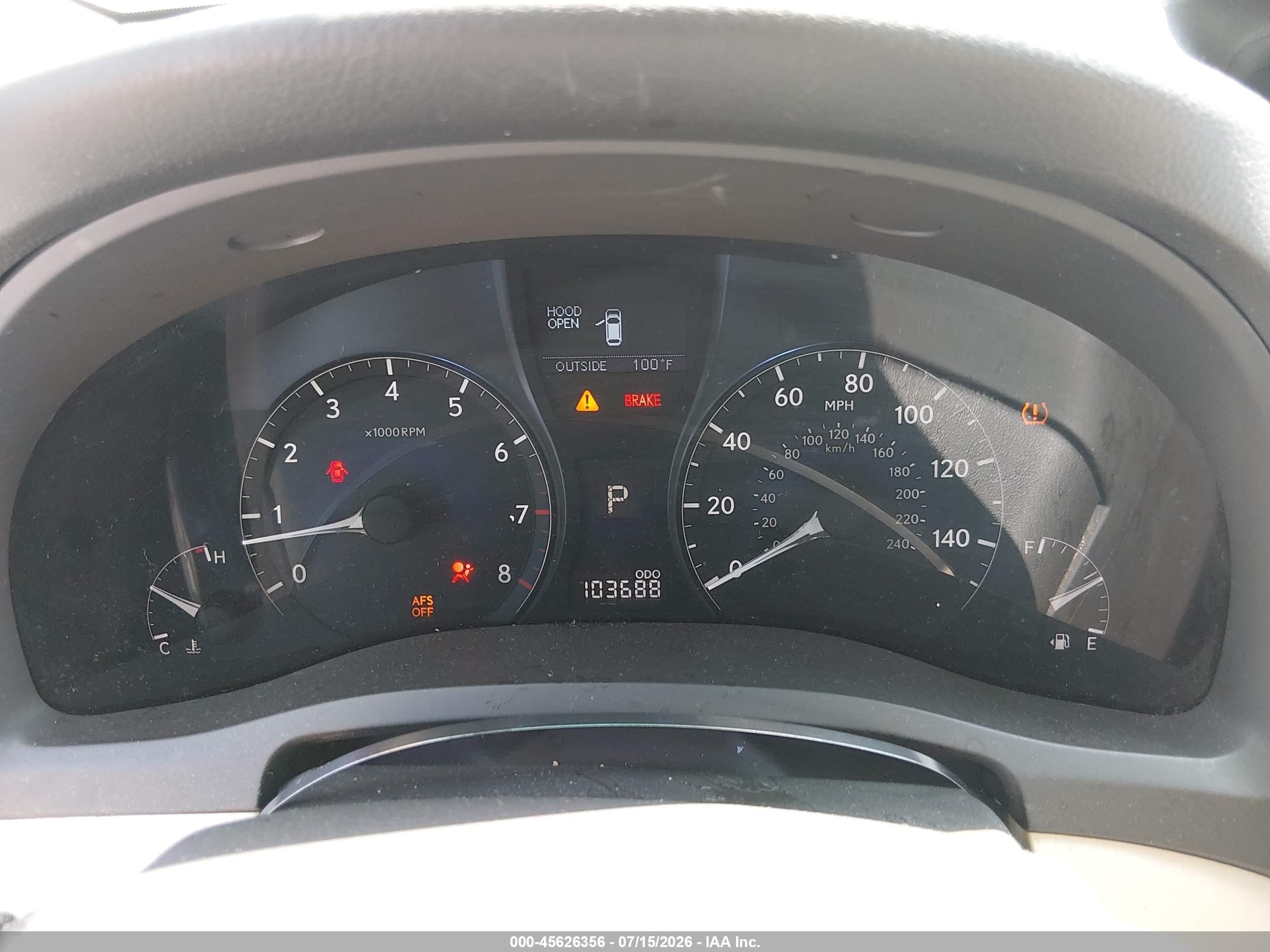 2010 Lexus Rx 350   Red vin: 2T2BK1BA3AC056869