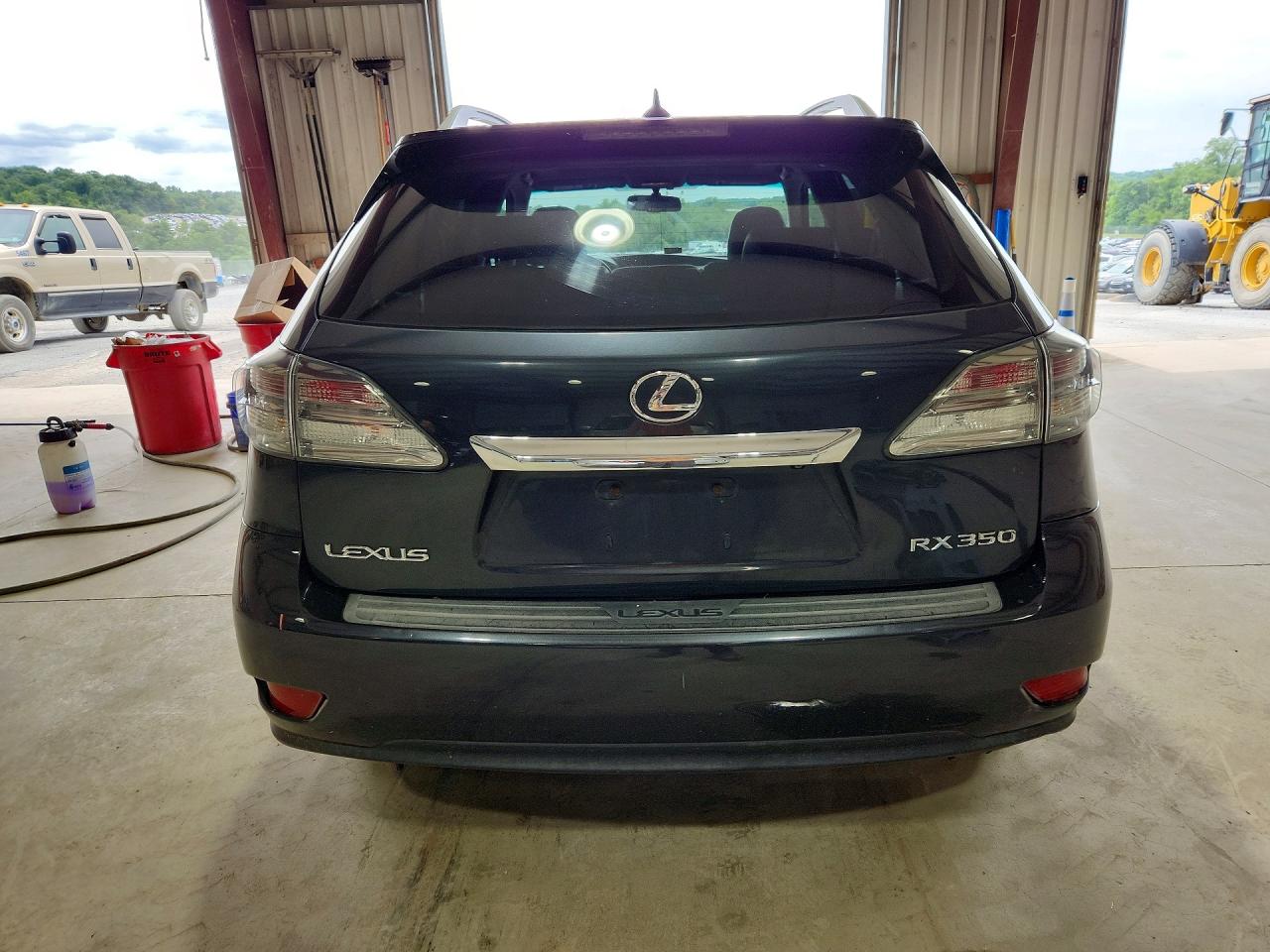 2010 Lexus Rx 350 Угольный vin: 2T2BK1BA3AC062915