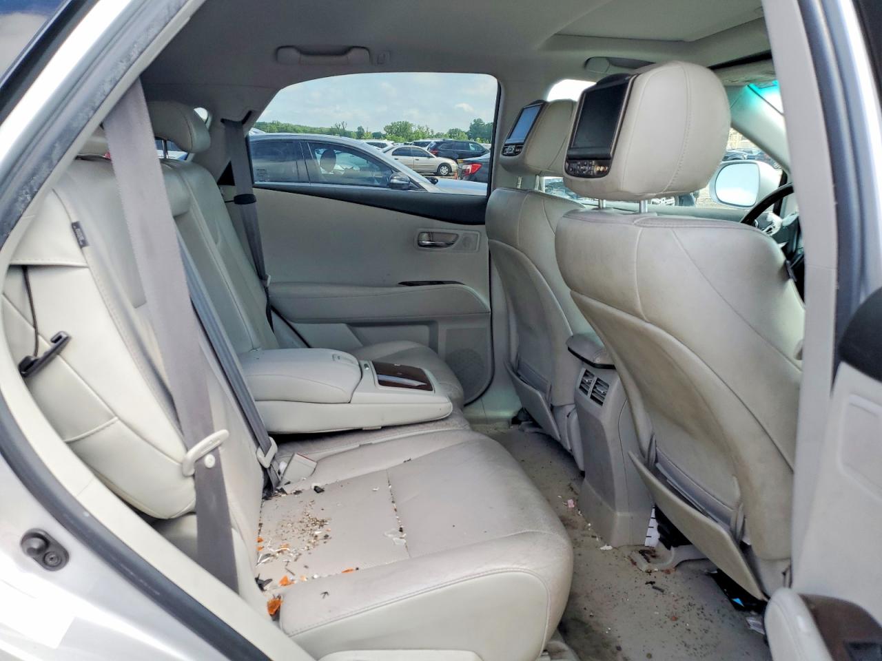 2010 Lexus Rx 350 Silver vin: 2T2BK1BA3AC065636