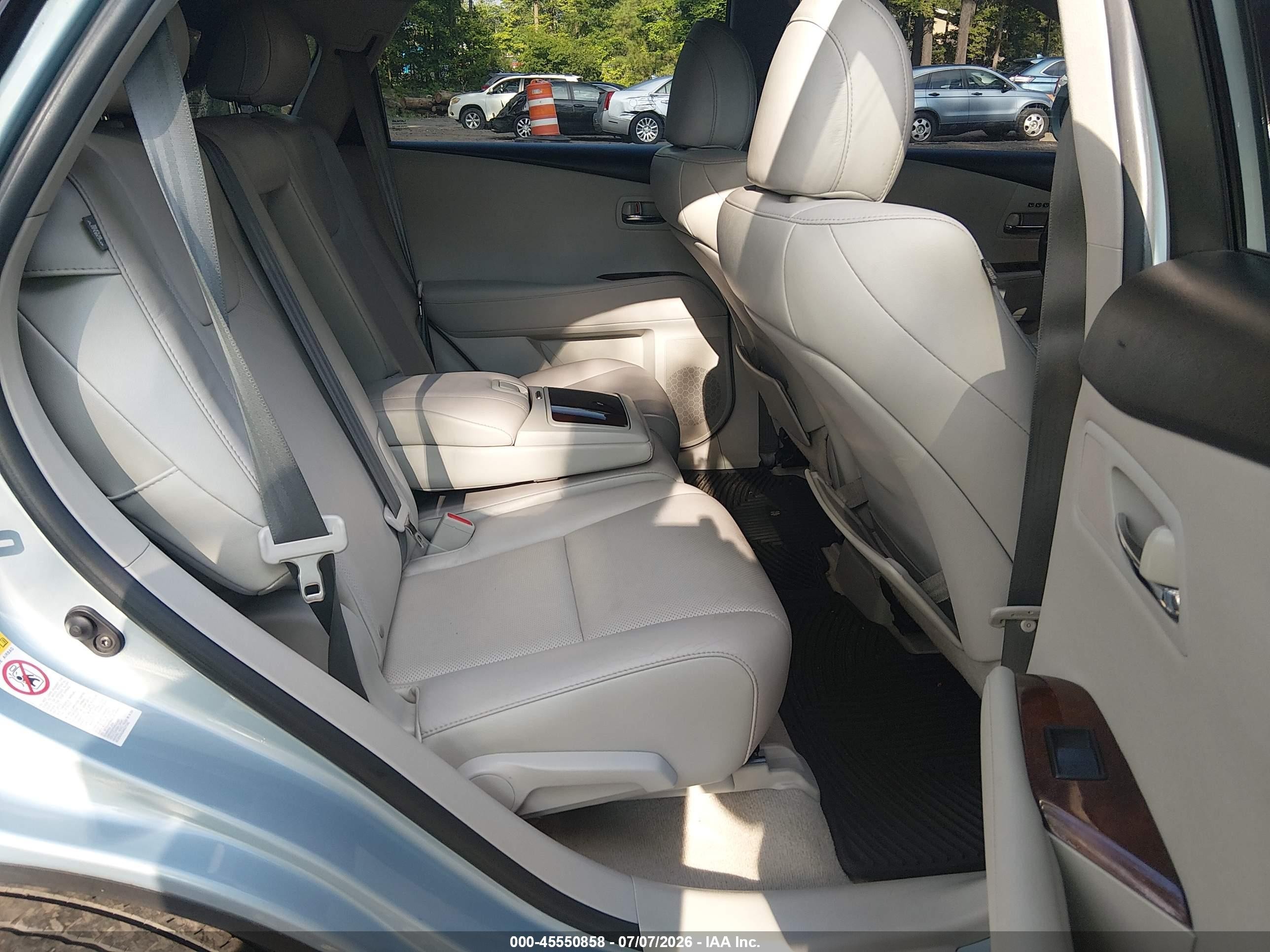 2011 Lexus Rx 350   Light Blue vin: 2T2BK1BA3BC085533