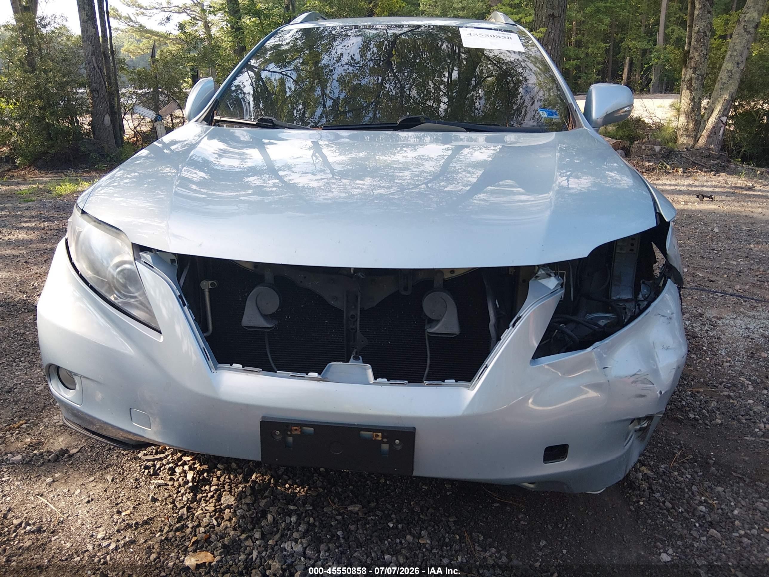 2011 Lexus Rx 350   Light Blue vin: 2T2BK1BA3BC085533