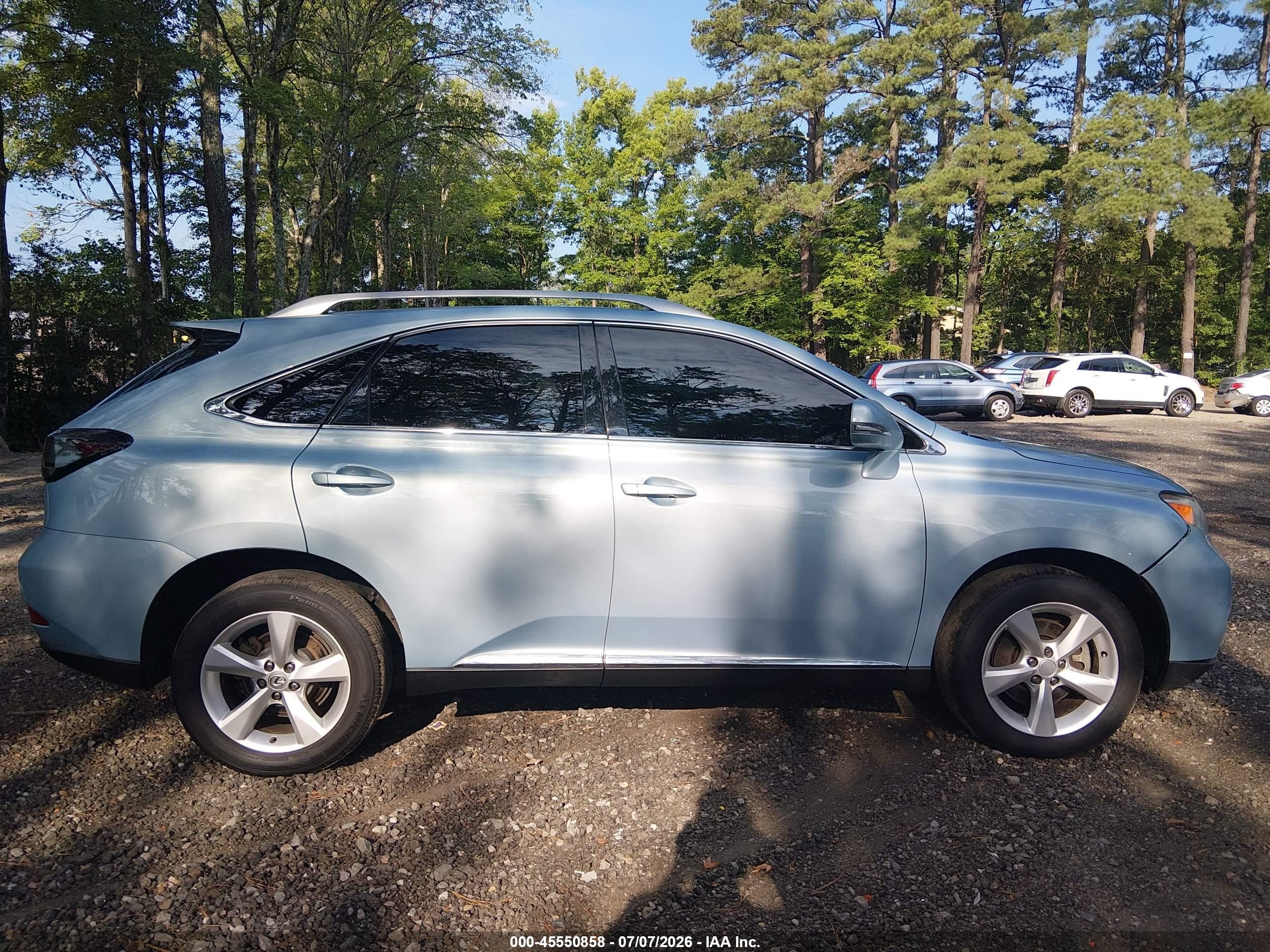 2011 Lexus Rx 350   Light Blue vin: 2T2BK1BA3BC085533
