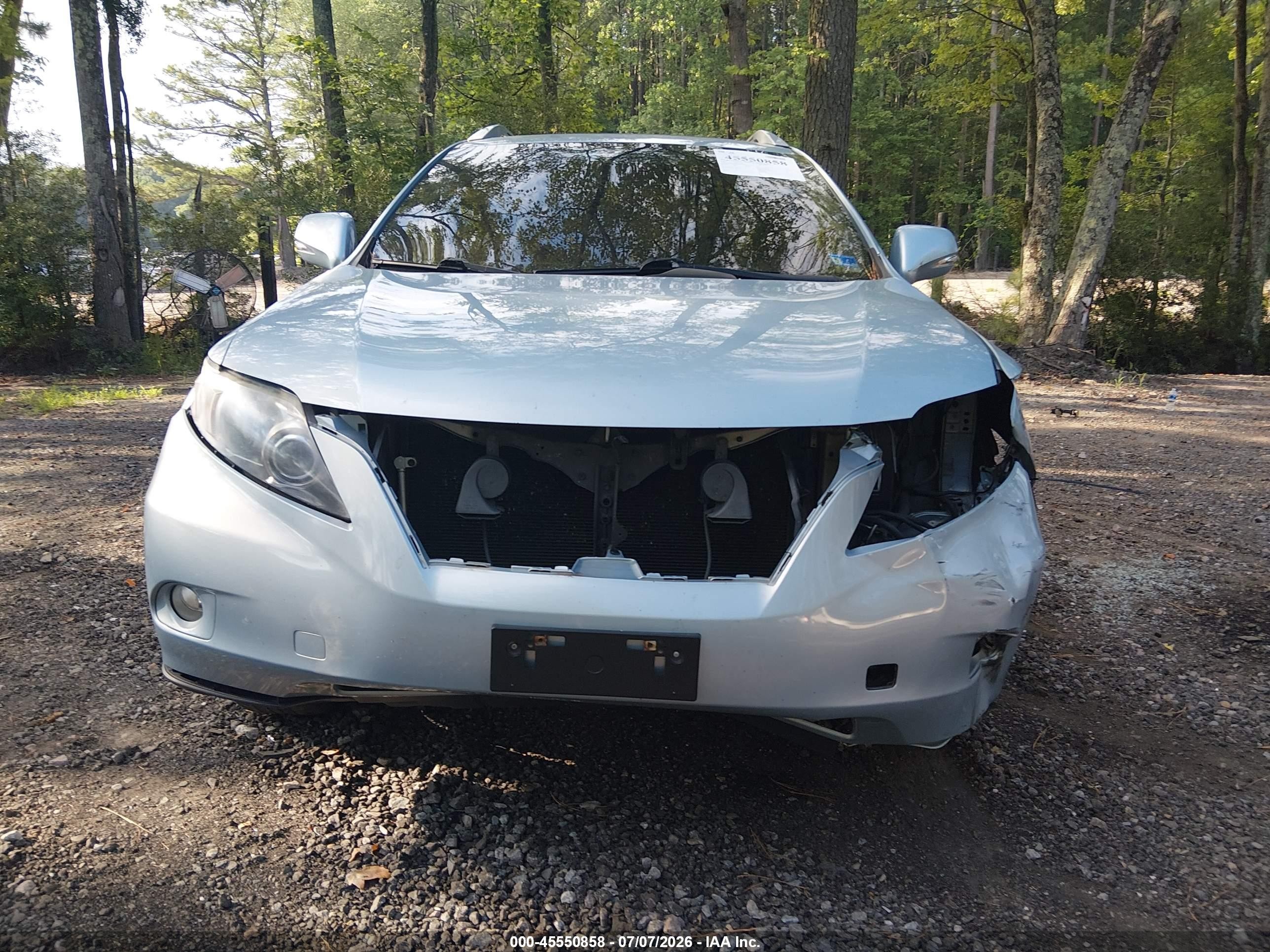 2011 Lexus Rx 350   Light Blue vin: 2T2BK1BA3BC085533