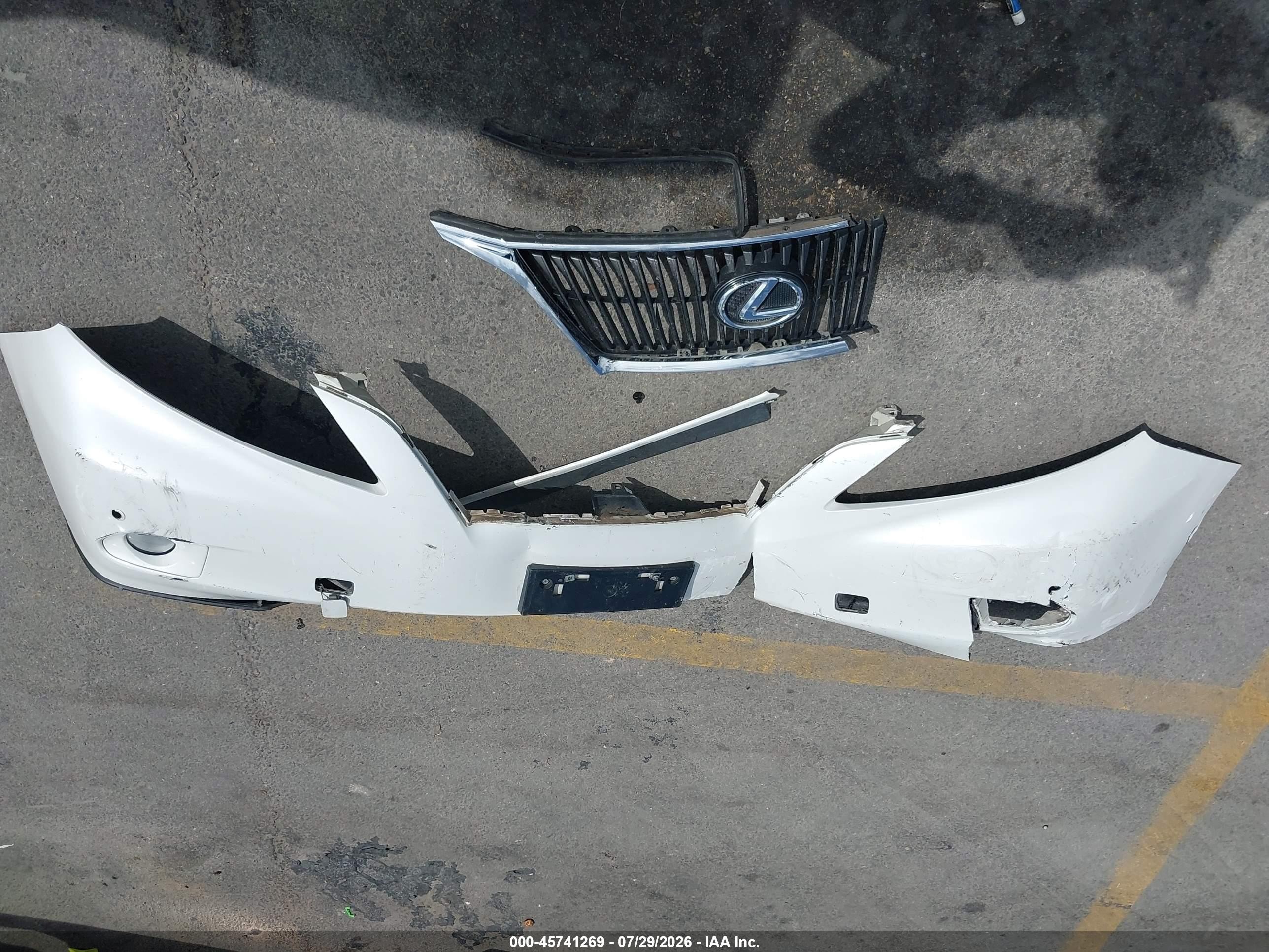 2011 Lexus Rx 350   White vin: 2T2BK1BA3BC095527