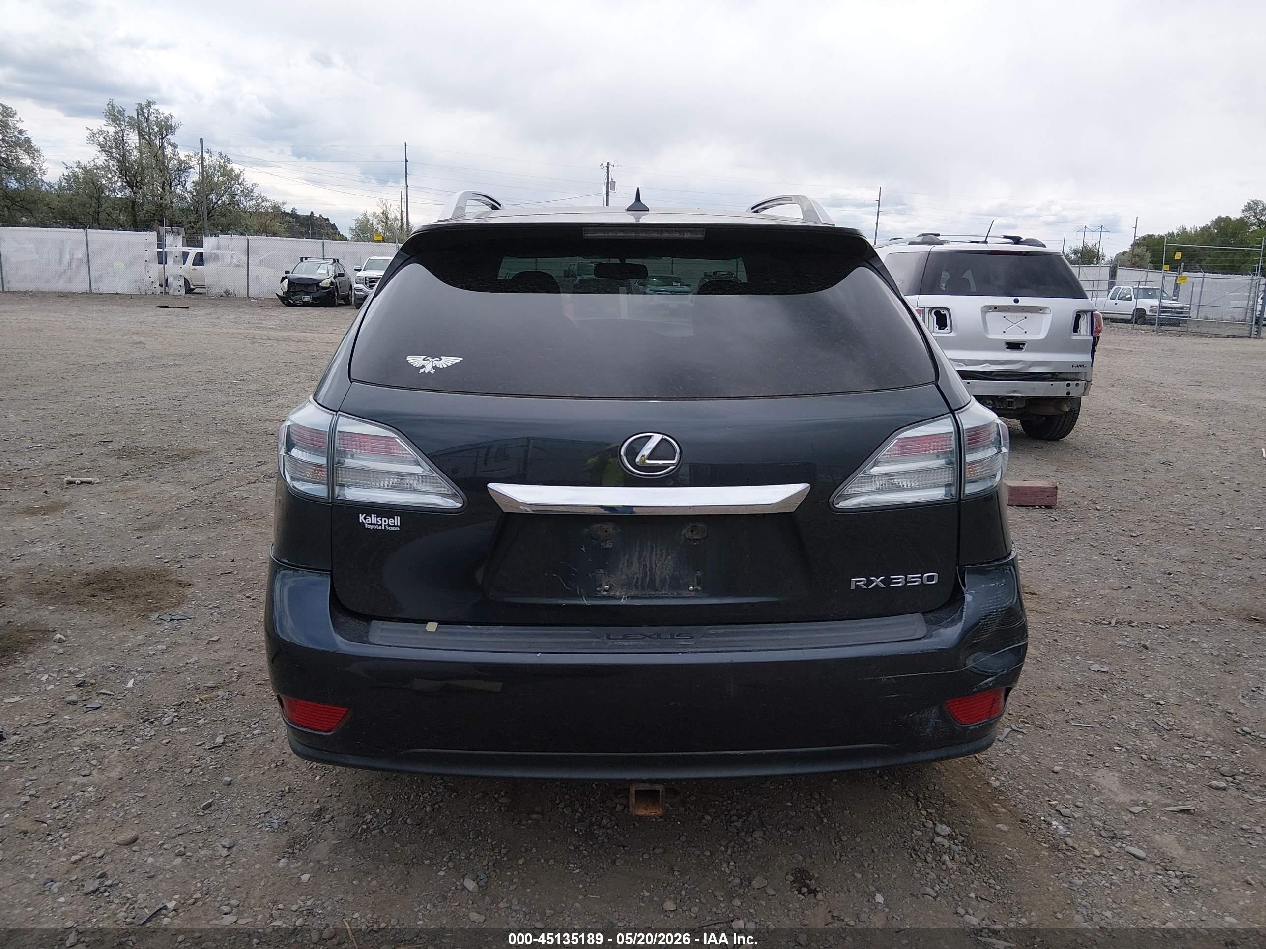 2011 Lexus Rx 350 Black vin: 2T2BK1BA3BC096631
