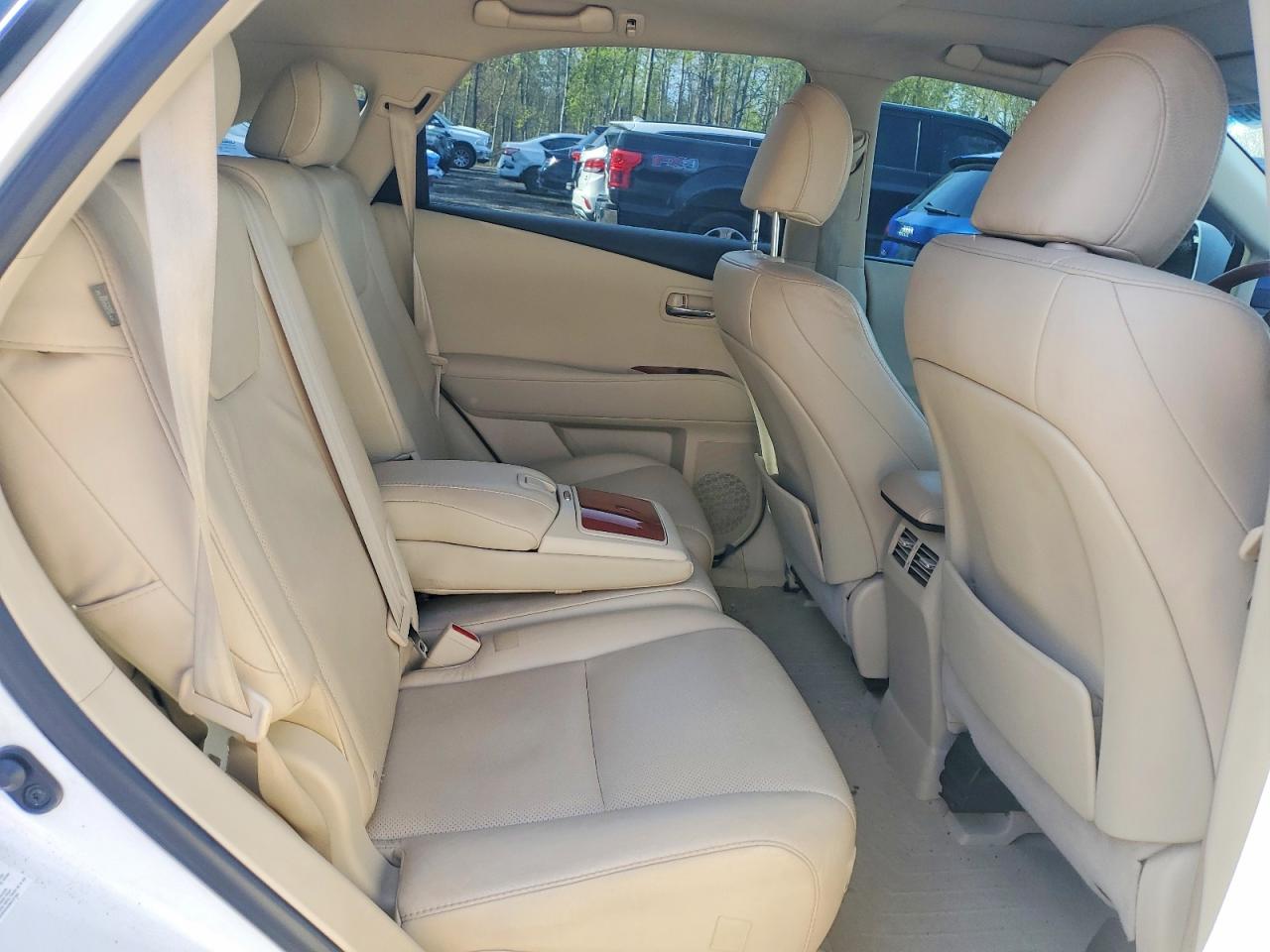 2011 Lexus Rx 350 Base White vin: 2T2BK1BA3BC098654