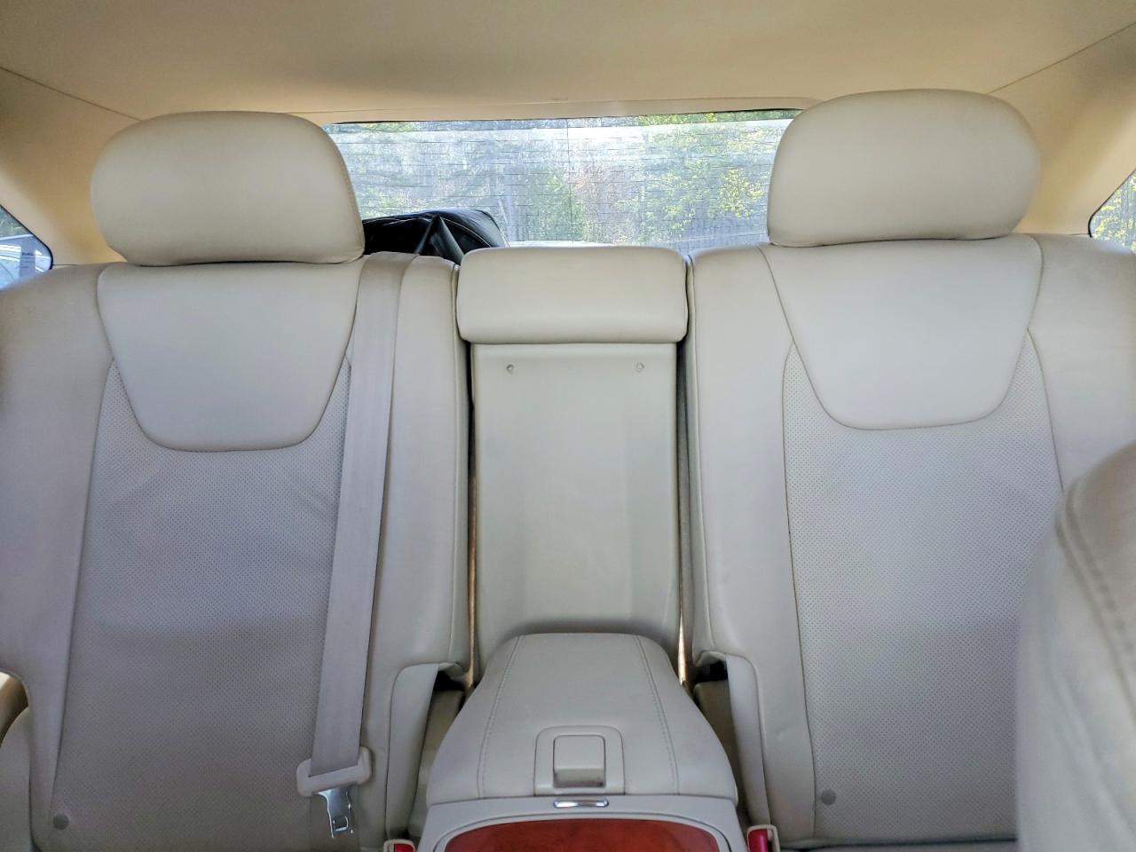 2011 Lexus Rx 350 Base White vin: 2T2BK1BA3BC098654