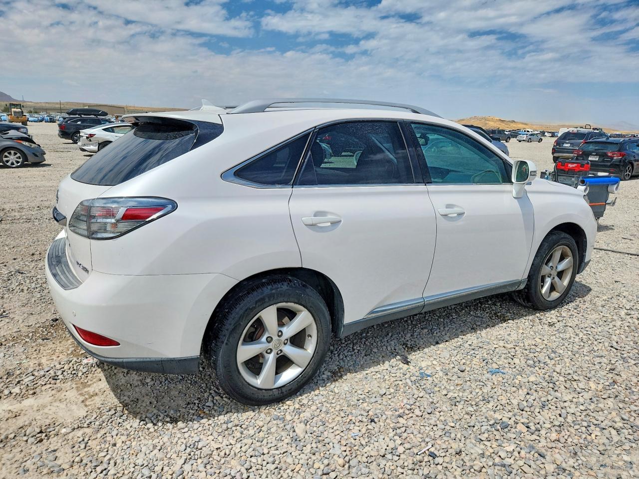 2011 Lexus Rx 350 White vin: 2T2BK1BA3BC100337