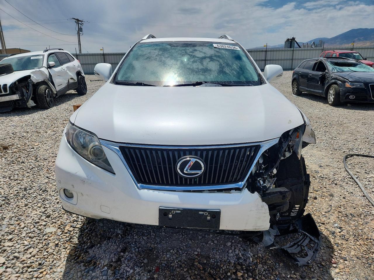 2011 Lexus Rx 350 White vin: 2T2BK1BA3BC100337