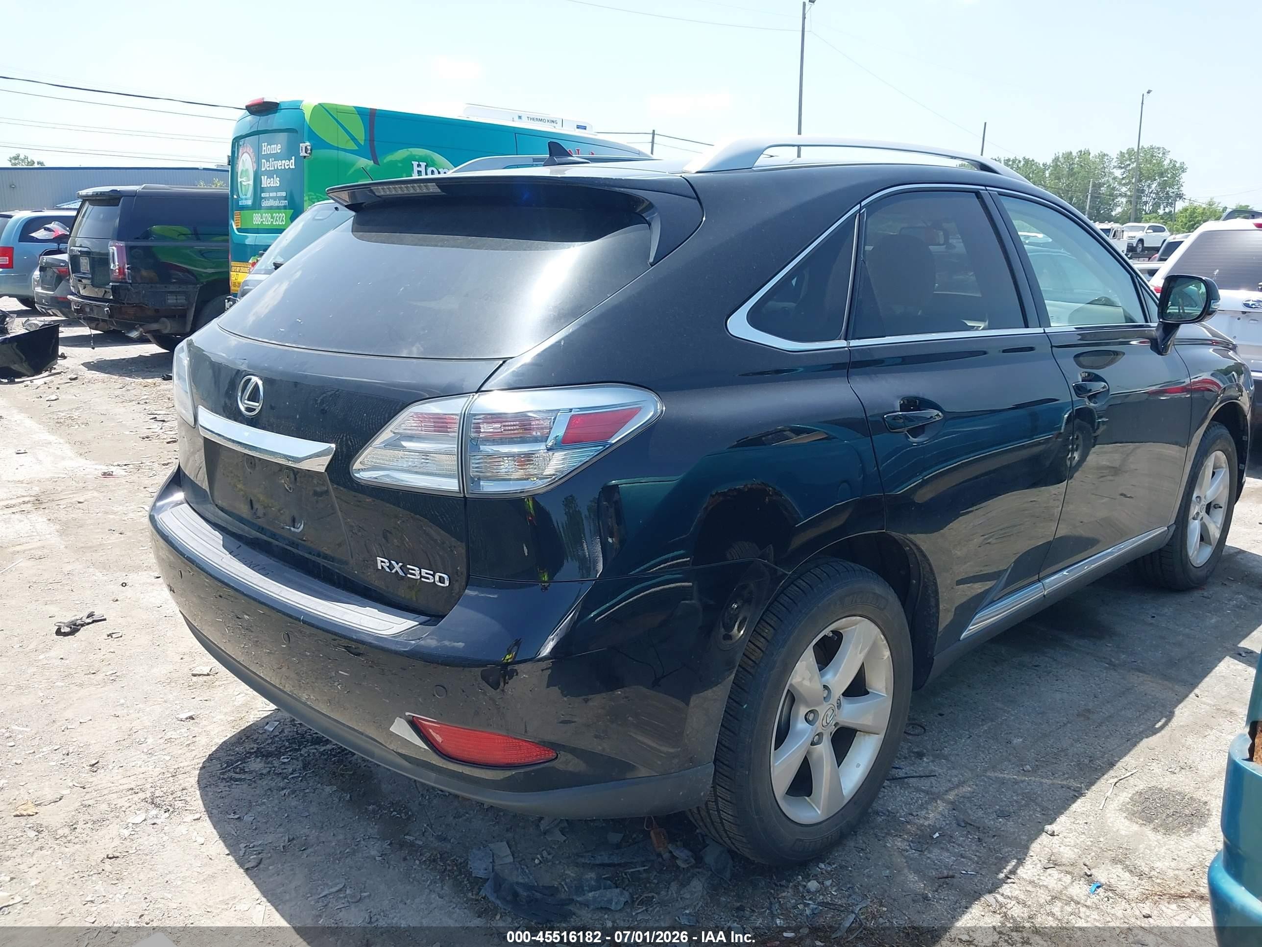 2011 Lexus Rx 350   Black vin: 2T2BK1BA3BC102332