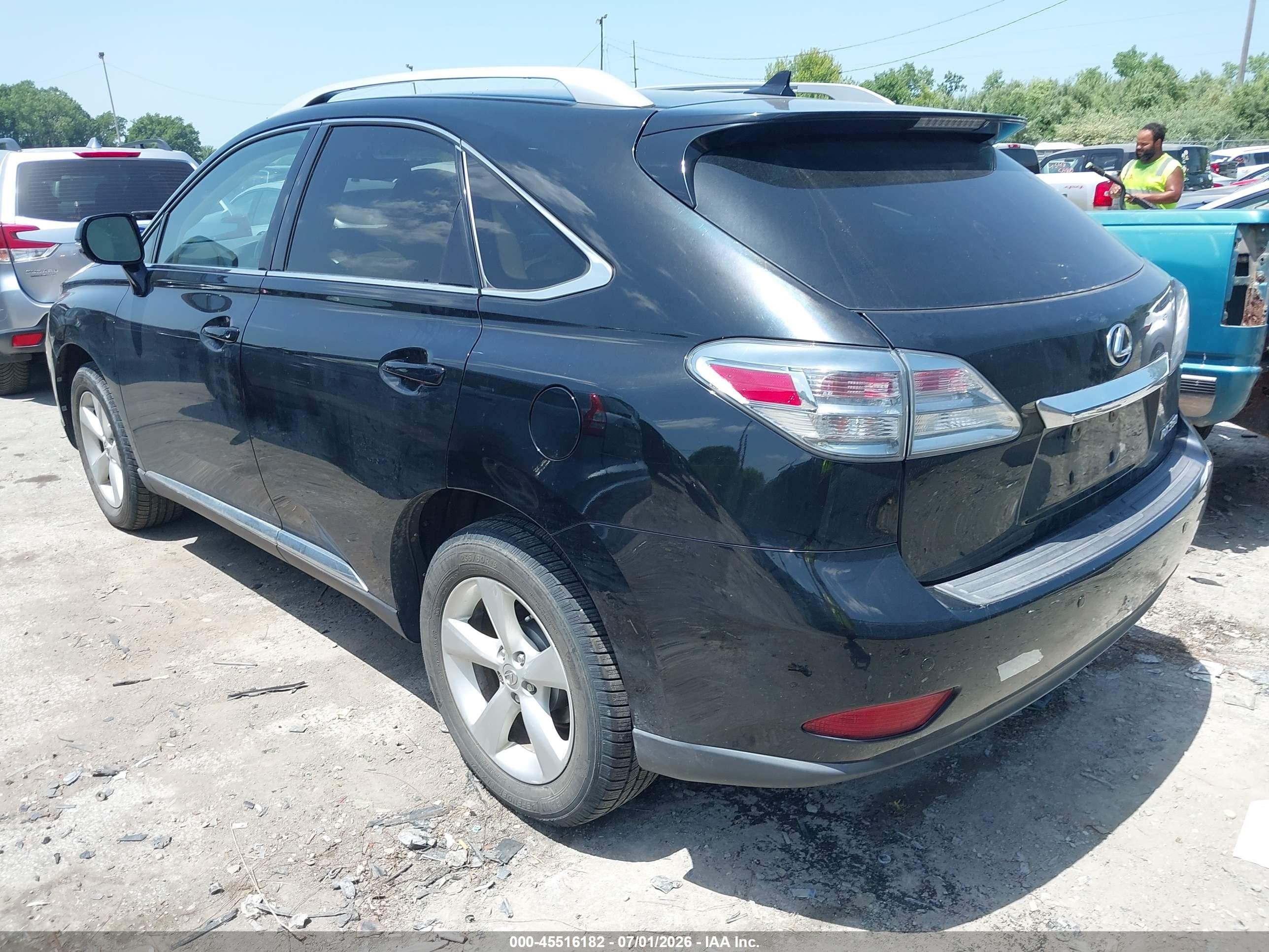 2011 Lexus Rx 350   Black vin: 2T2BK1BA3BC102332