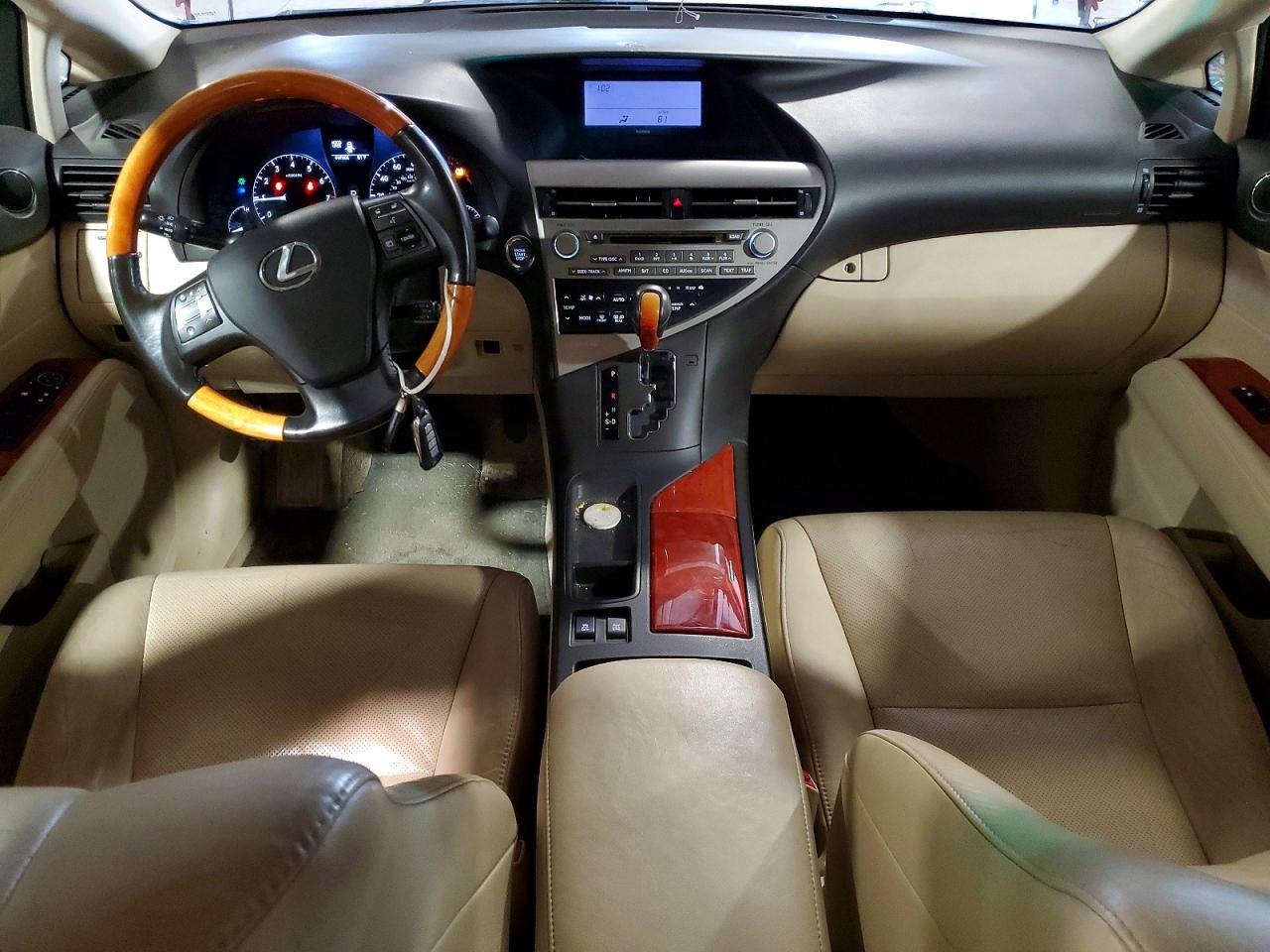 2011 Lexus Rx 350 Red vin: 2T2BK1BA3BC103769
