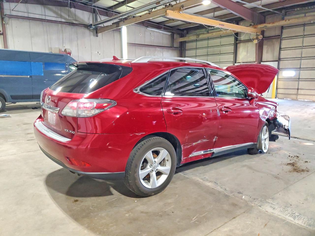 2011 Lexus Rx 350 Red vin: 2T2BK1BA3BC103769