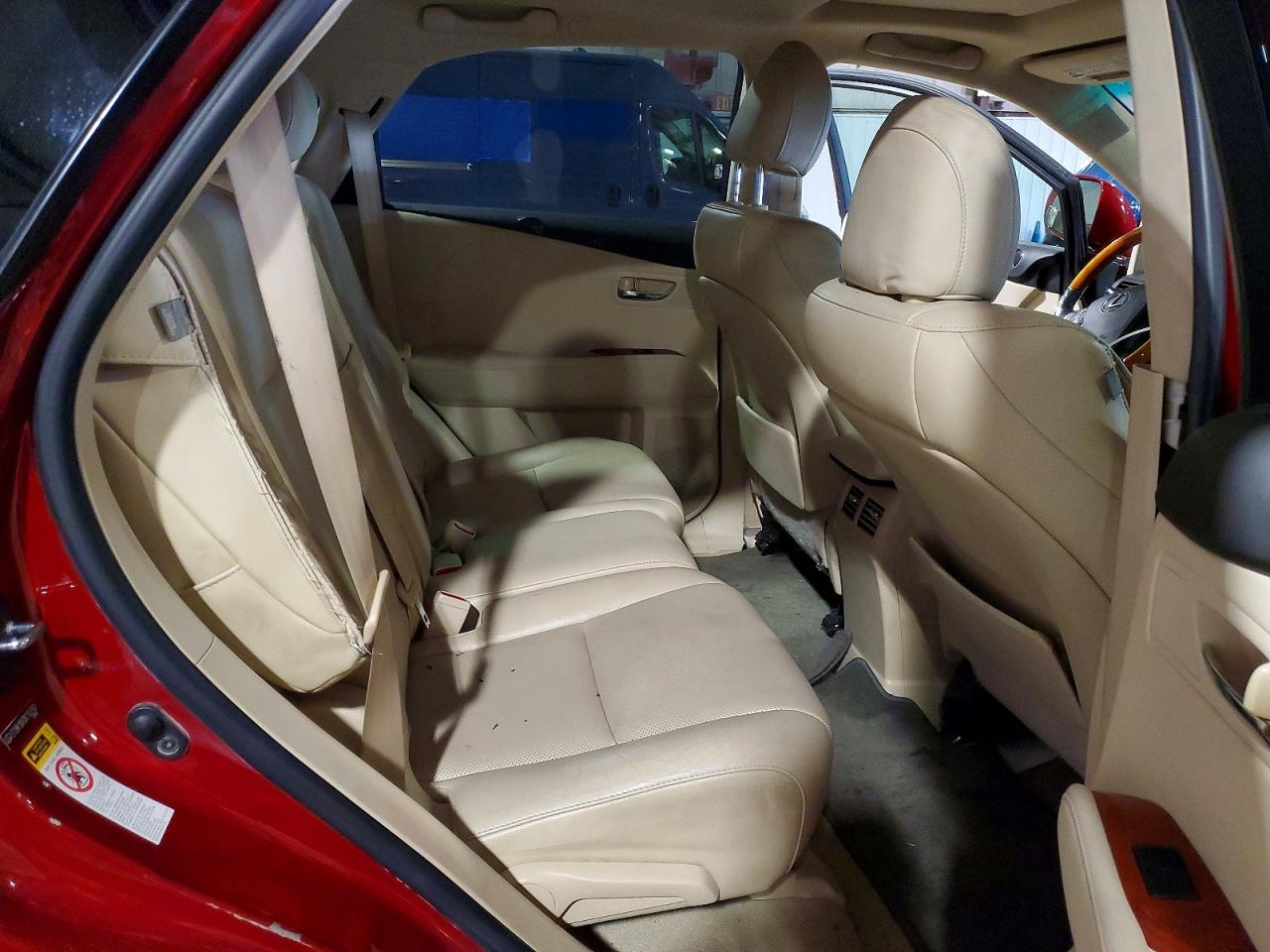 2011 Lexus Rx 350 Red vin: 2T2BK1BA3BC103769