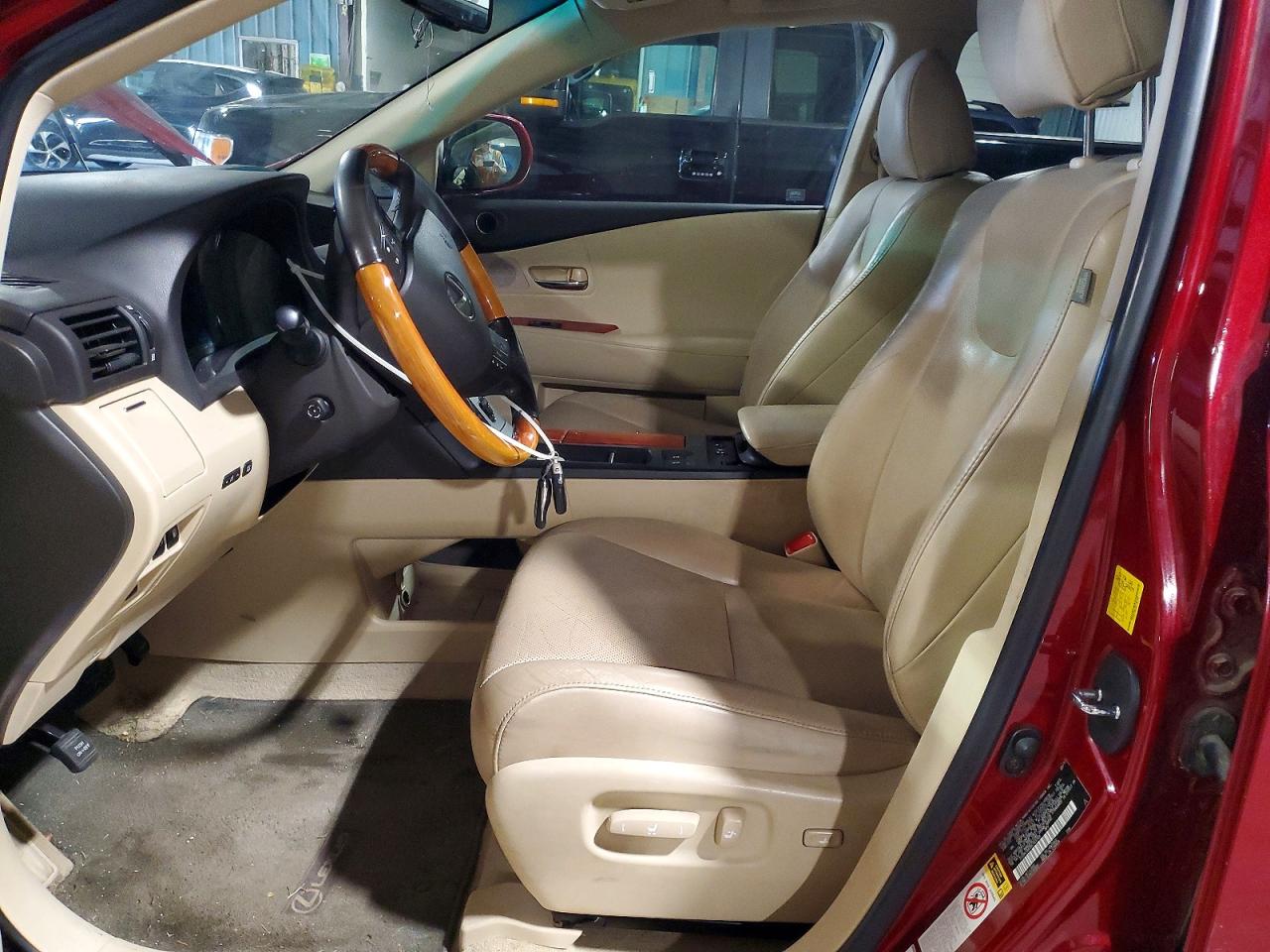 2011 Lexus Rx 350 Red vin: 2T2BK1BA3BC103769