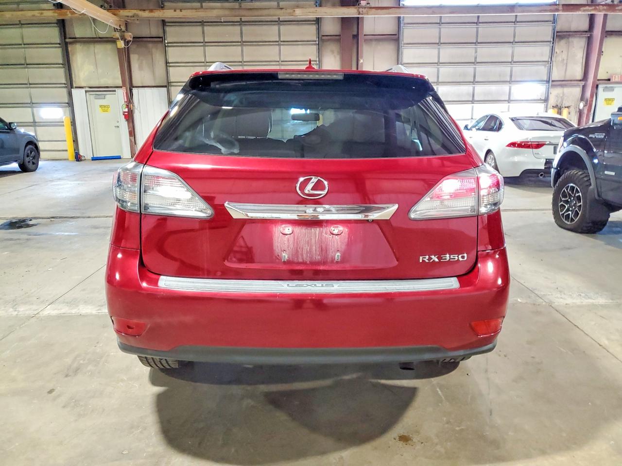 2011 Lexus Rx 350 Red vin: 2T2BK1BA3BC103769