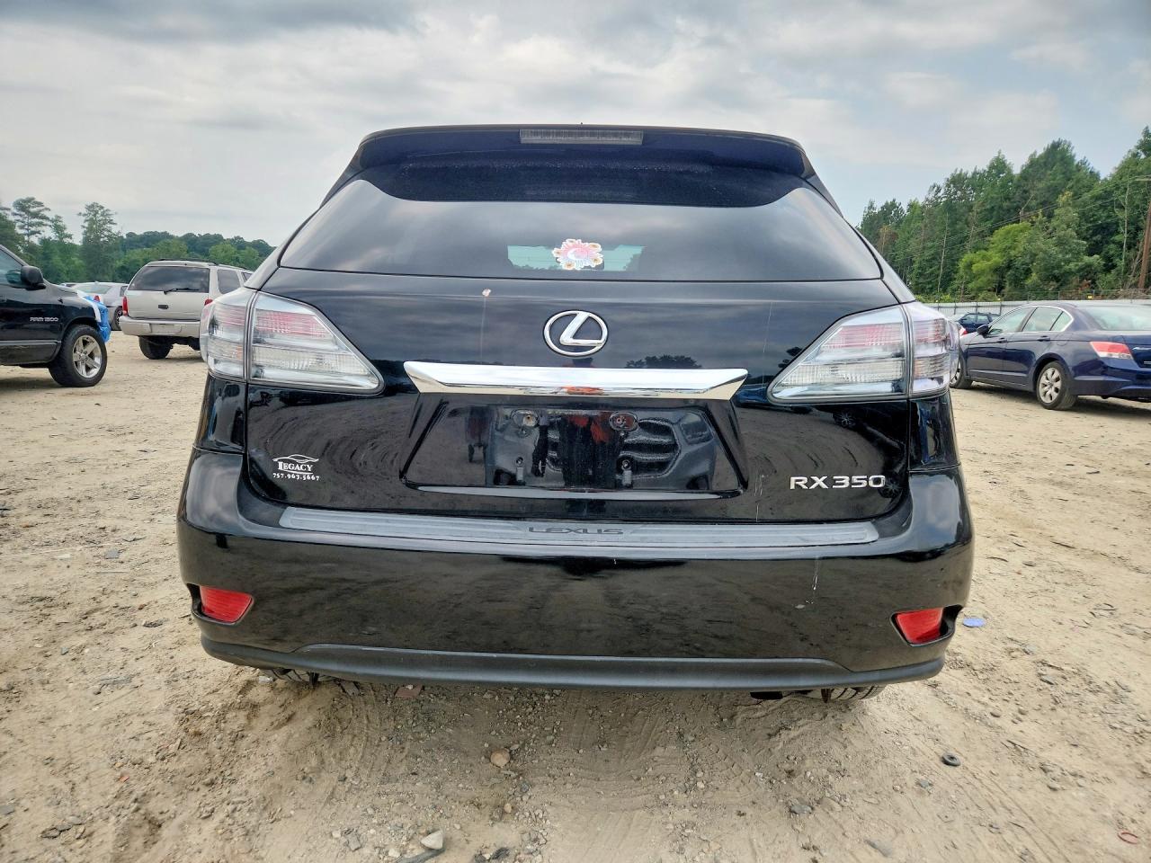 2011 Lexus Rx 350 Black vin: 2T2BK1BA3BC120751