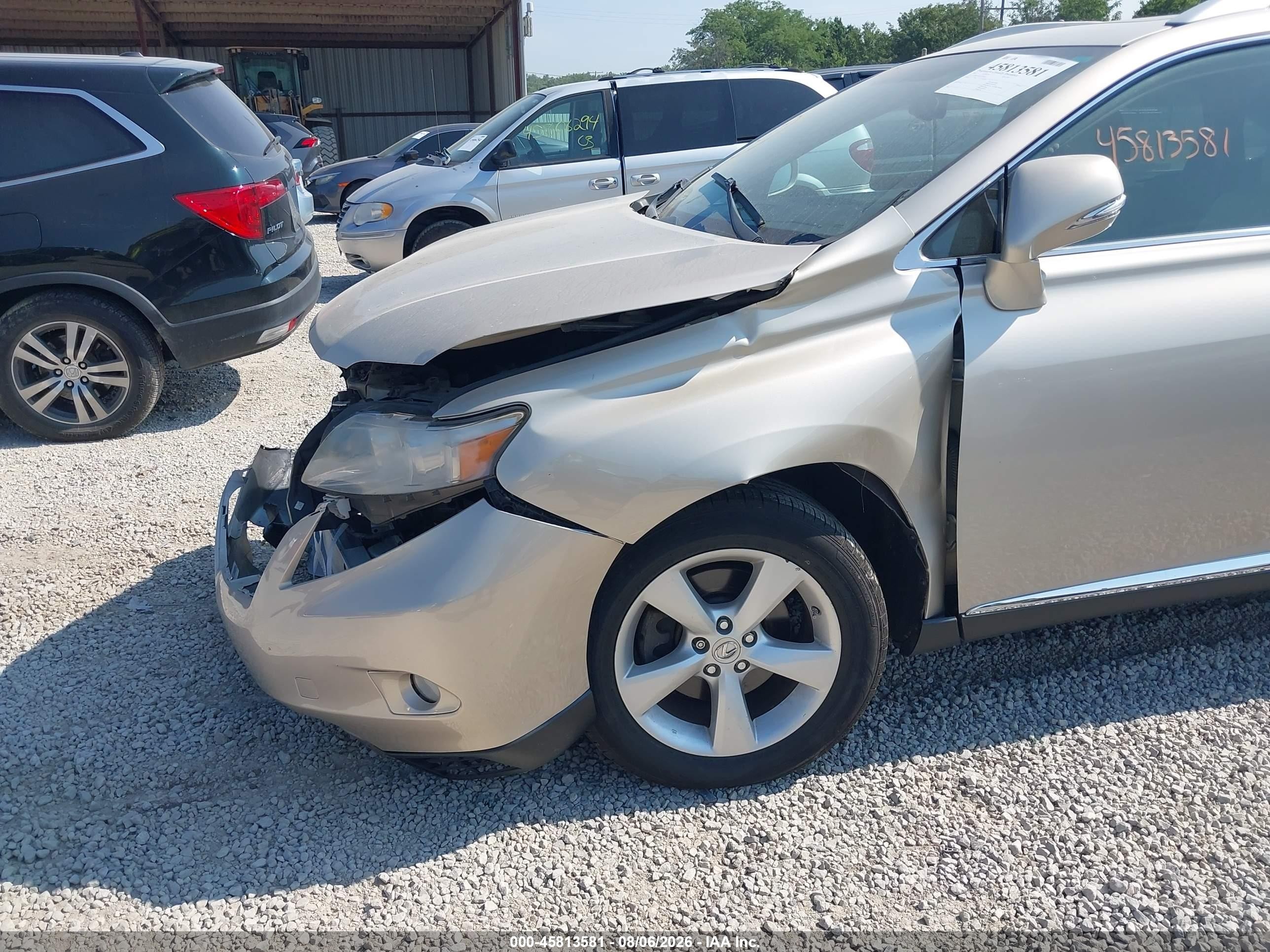 2012 Lexus Rx 350   Beige vin: 2T2BK1BA3CC130651