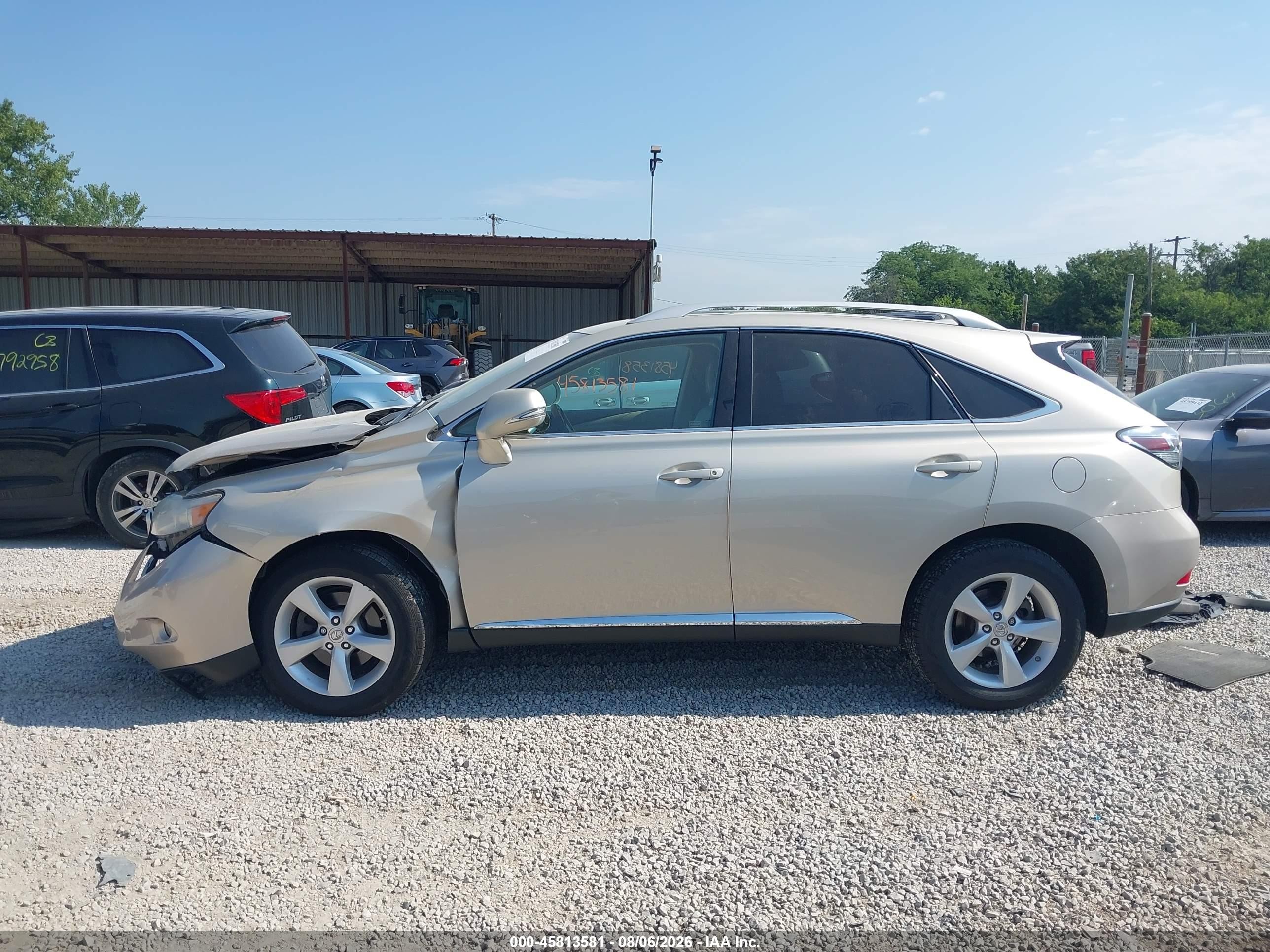 2012 Lexus Rx 350   Beige vin: 2T2BK1BA3CC130651