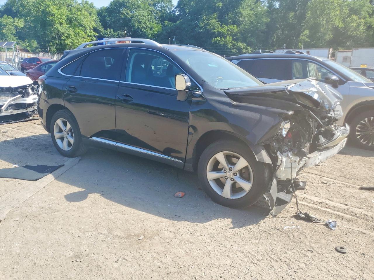 2012 Lexus Rx 350 Black vin: 2T2BK1BA3CC138264