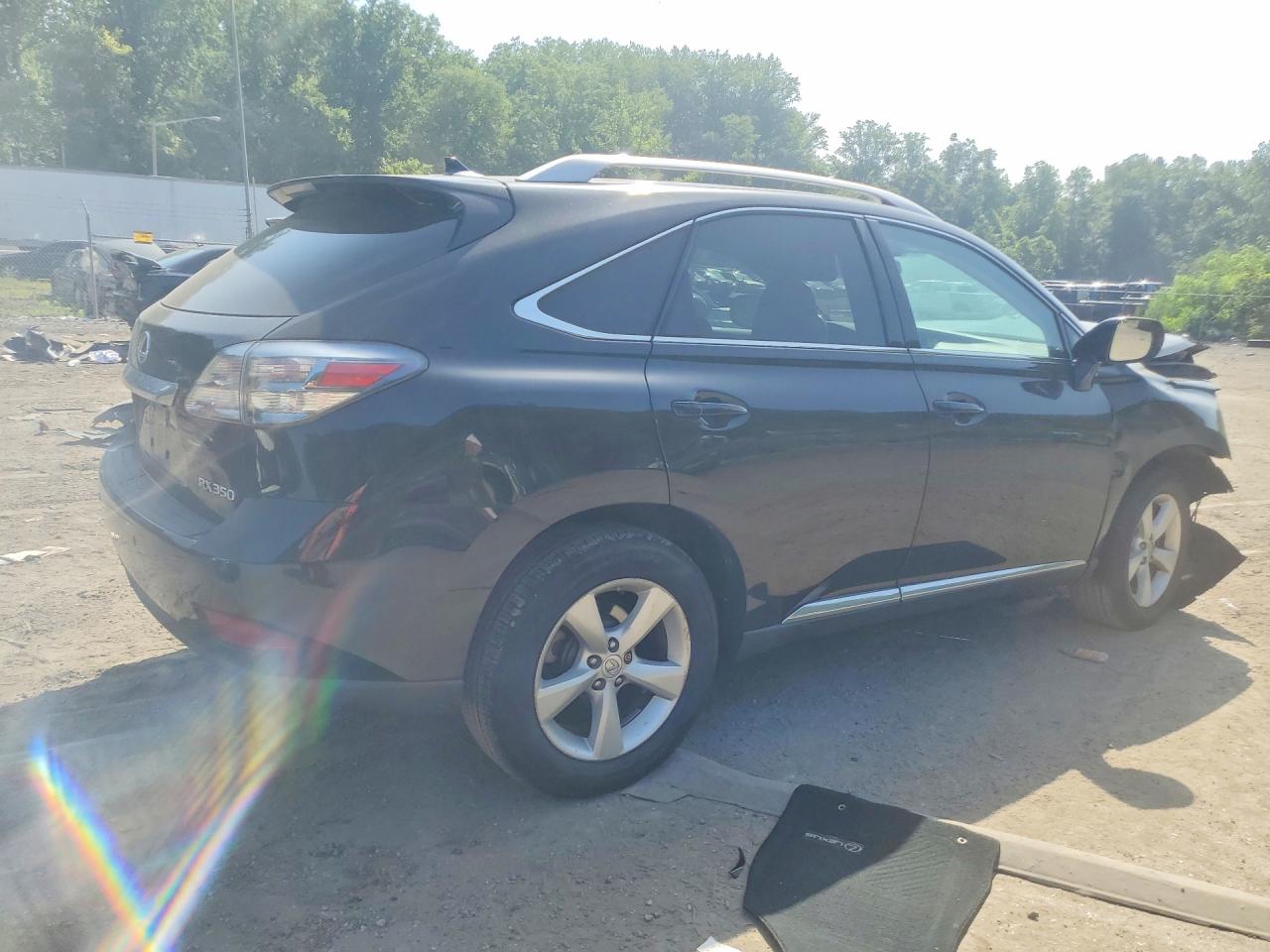 2012 Lexus Rx 350 Black vin: 2T2BK1BA3CC138264