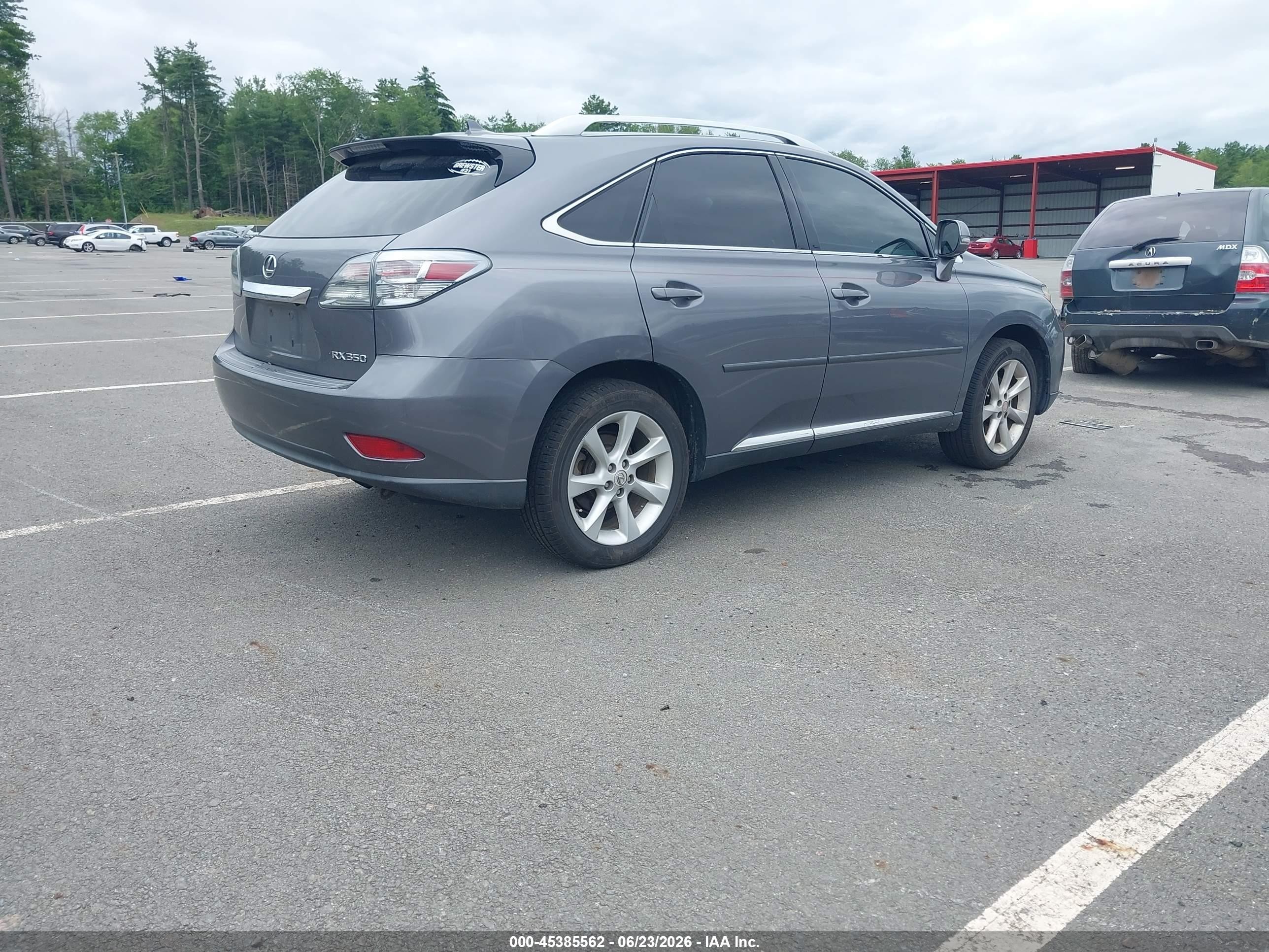 2012 Lexus Rx 350   Gray vin: 2T2BK1BA3CC139298