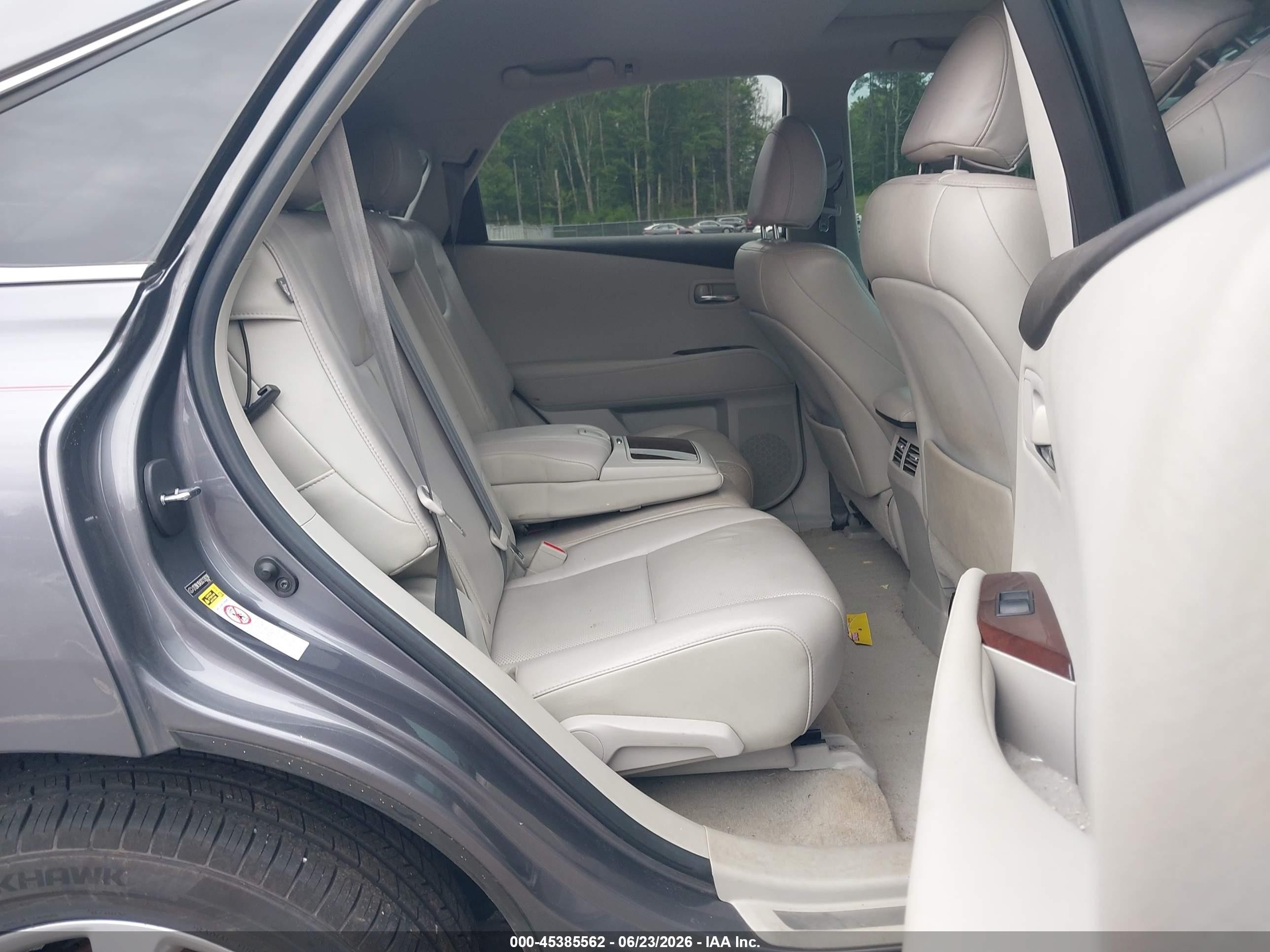 2012 Lexus Rx 350   Gray vin: 2T2BK1BA3CC139298