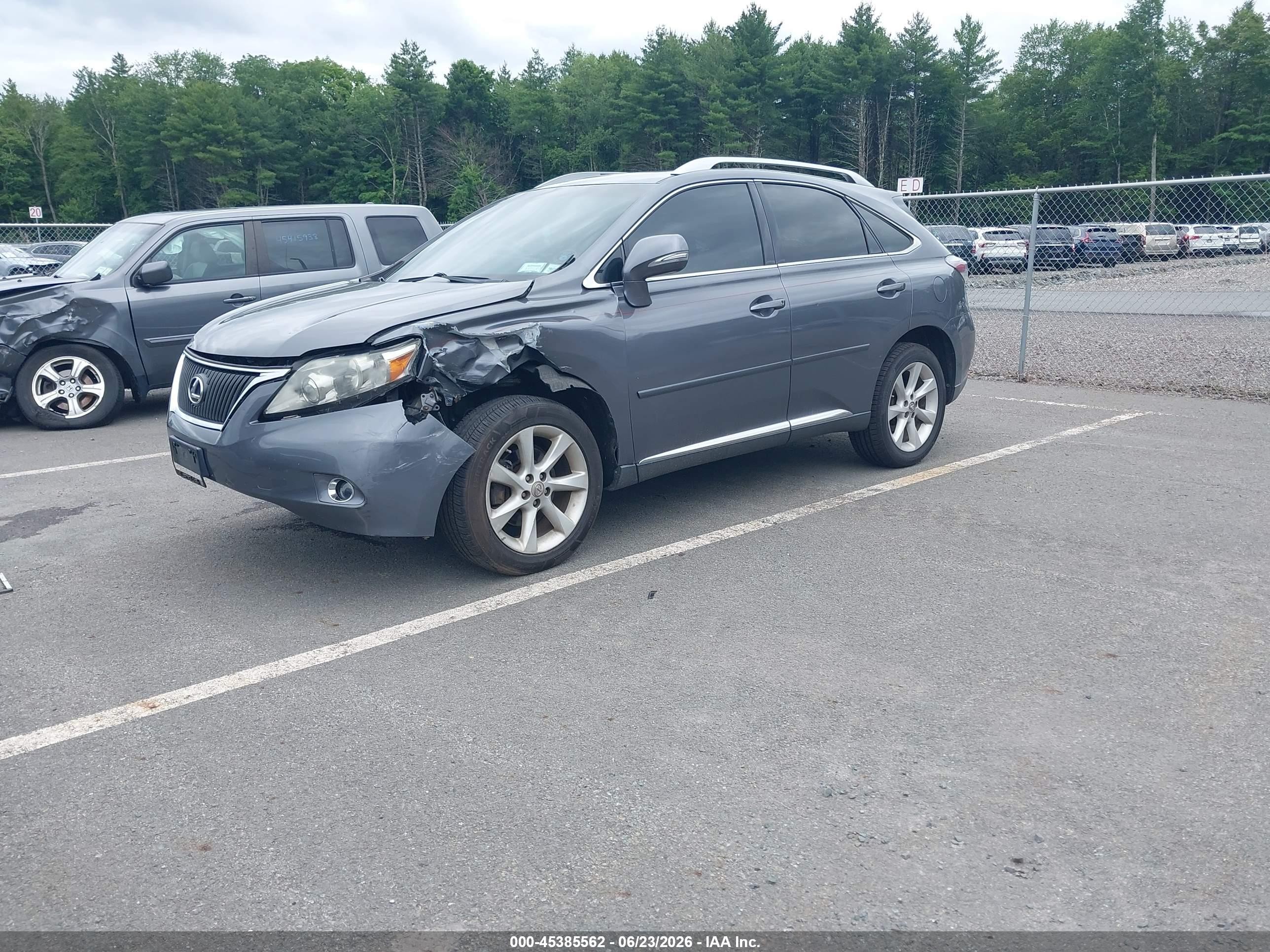 2012 Lexus Rx 350   Gray vin: 2T2BK1BA3CC139298