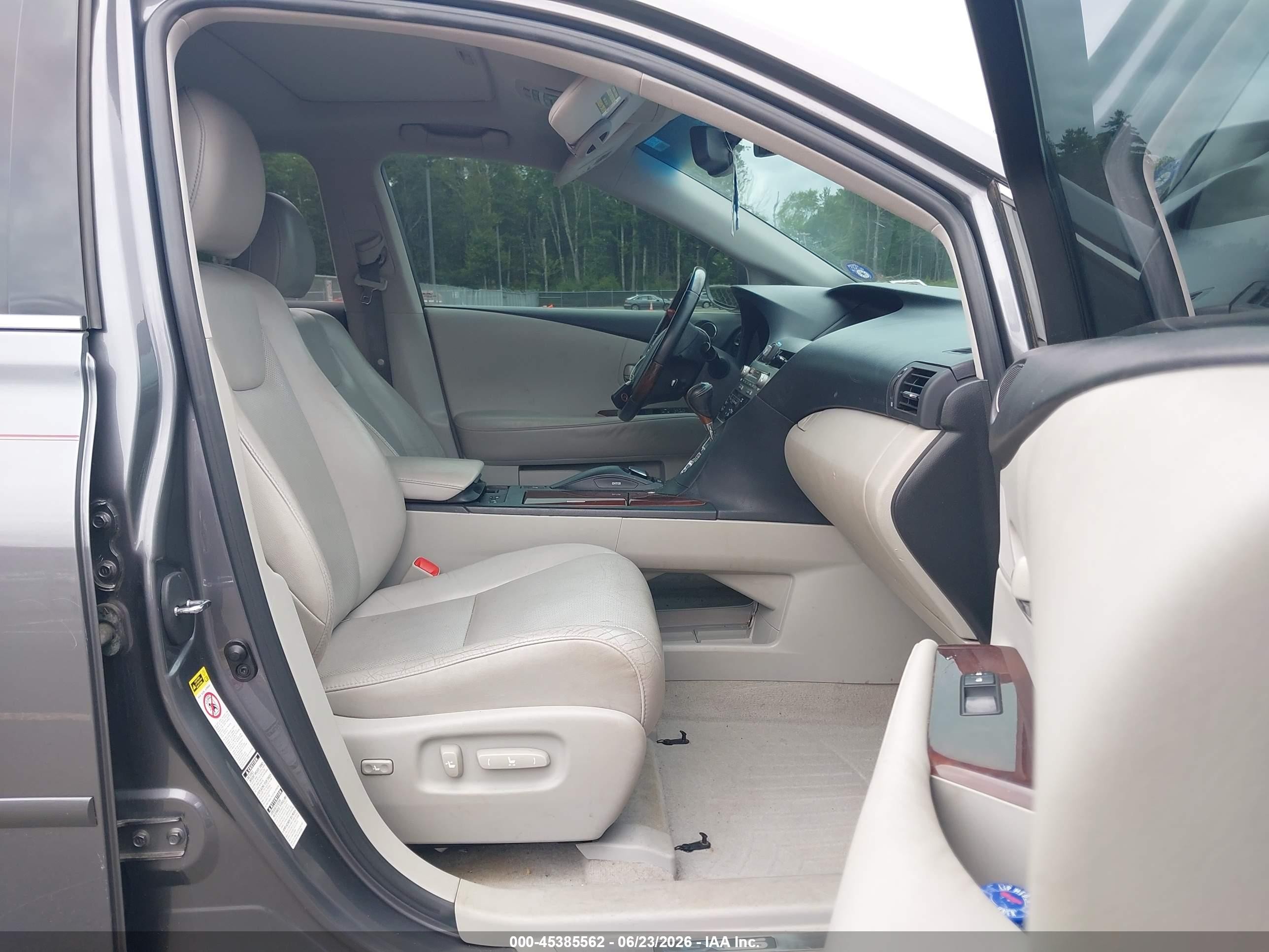 2012 Lexus Rx 350   Gray vin: 2T2BK1BA3CC139298