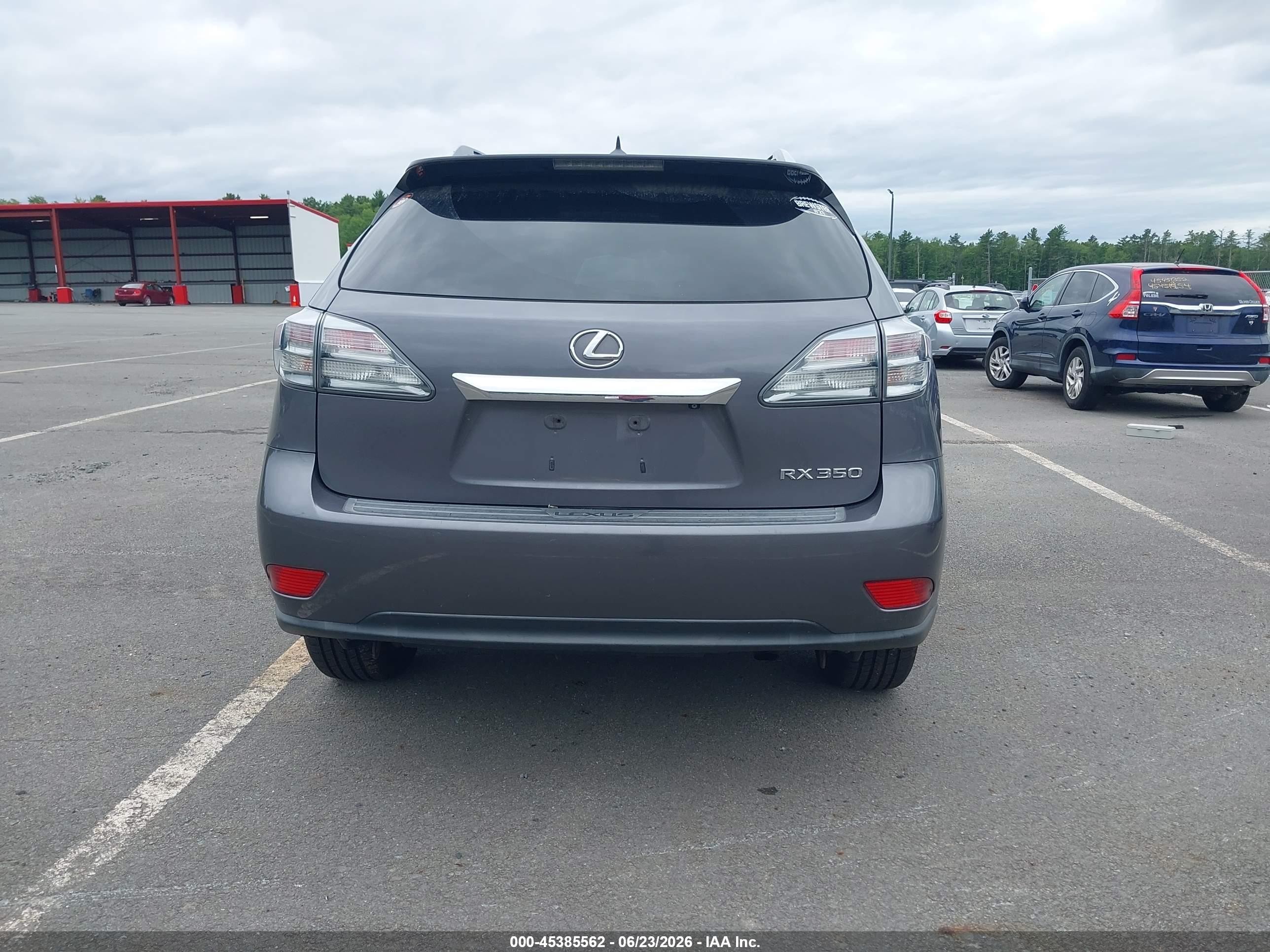 2012 Lexus Rx 350   Gray vin: 2T2BK1BA3CC139298