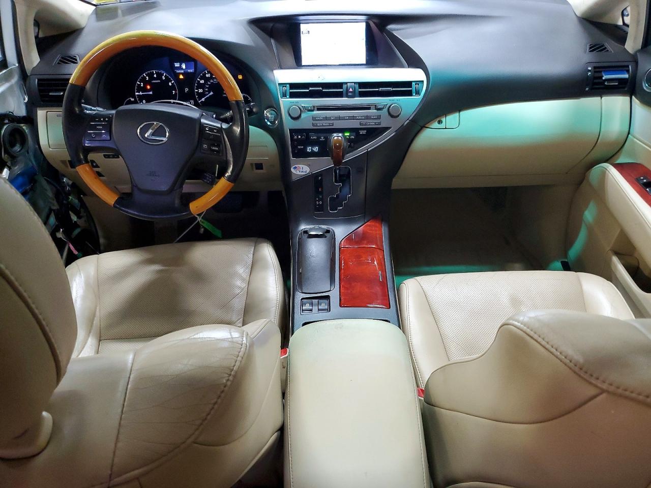 2012 Lexus Rx 350 White vin: 2T2BK1BA3CC139561