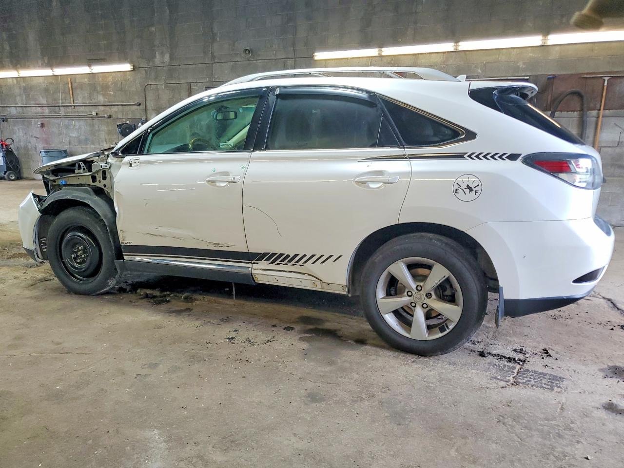 2012 Lexus Rx 350 White vin: 2T2BK1BA3CC139561