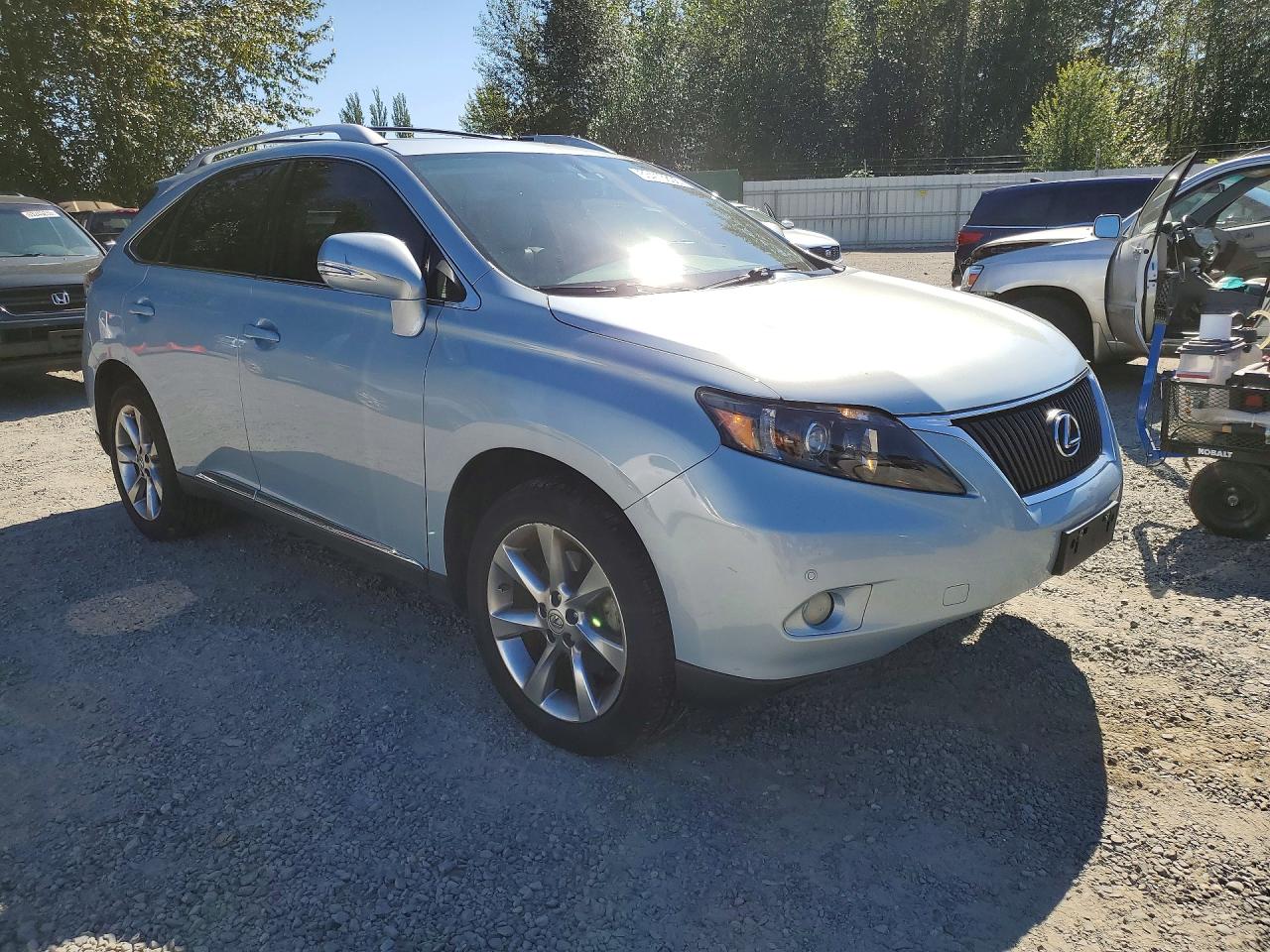 2012 Lexus Rx 350 Blue vin: 2T2BK1BA3CC150012