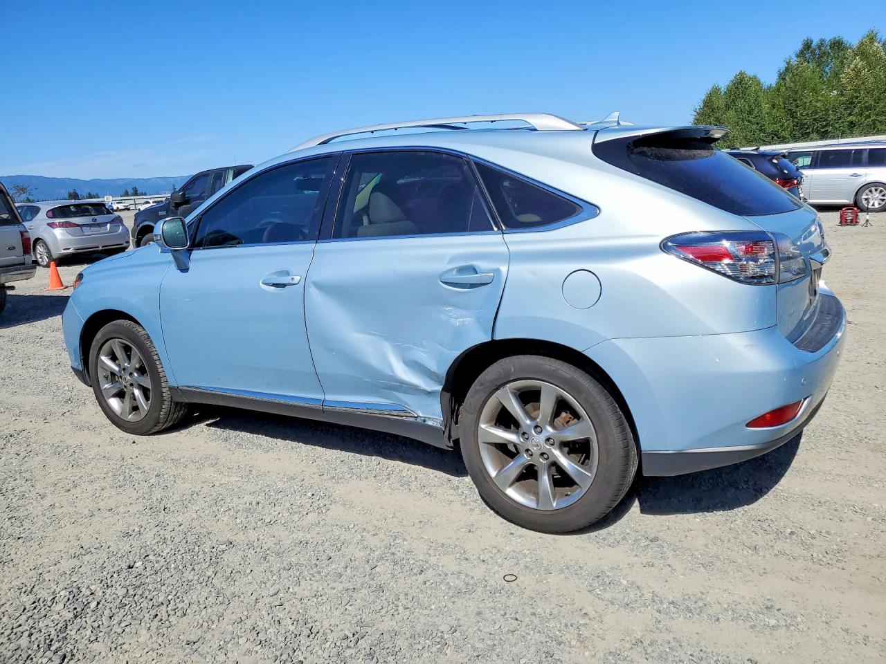2012 Lexus Rx 350 Blue vin: 2T2BK1BA3CC150012