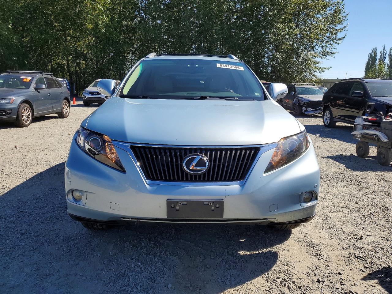 2012 Lexus Rx 350 Blue vin: 2T2BK1BA3CC150012