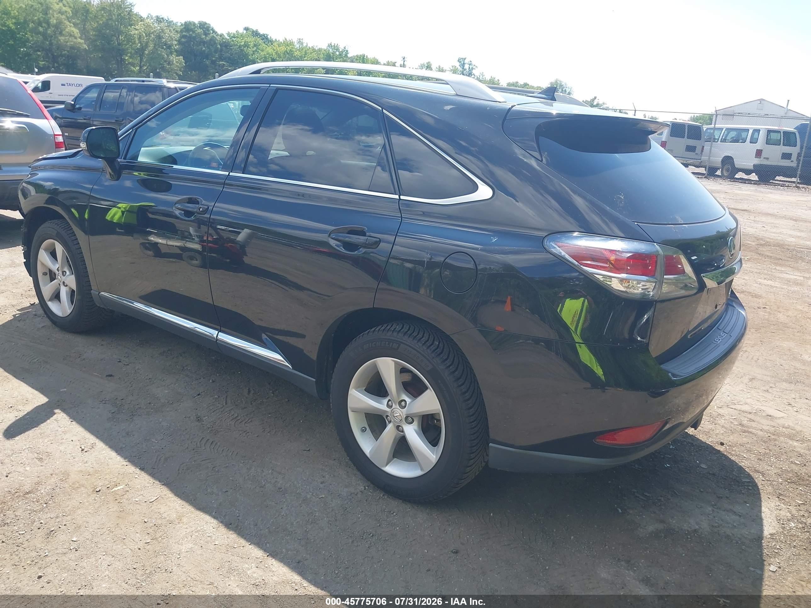 2013 Lexus Rx 350   Black vin: 2T2BK1BA3DC156412