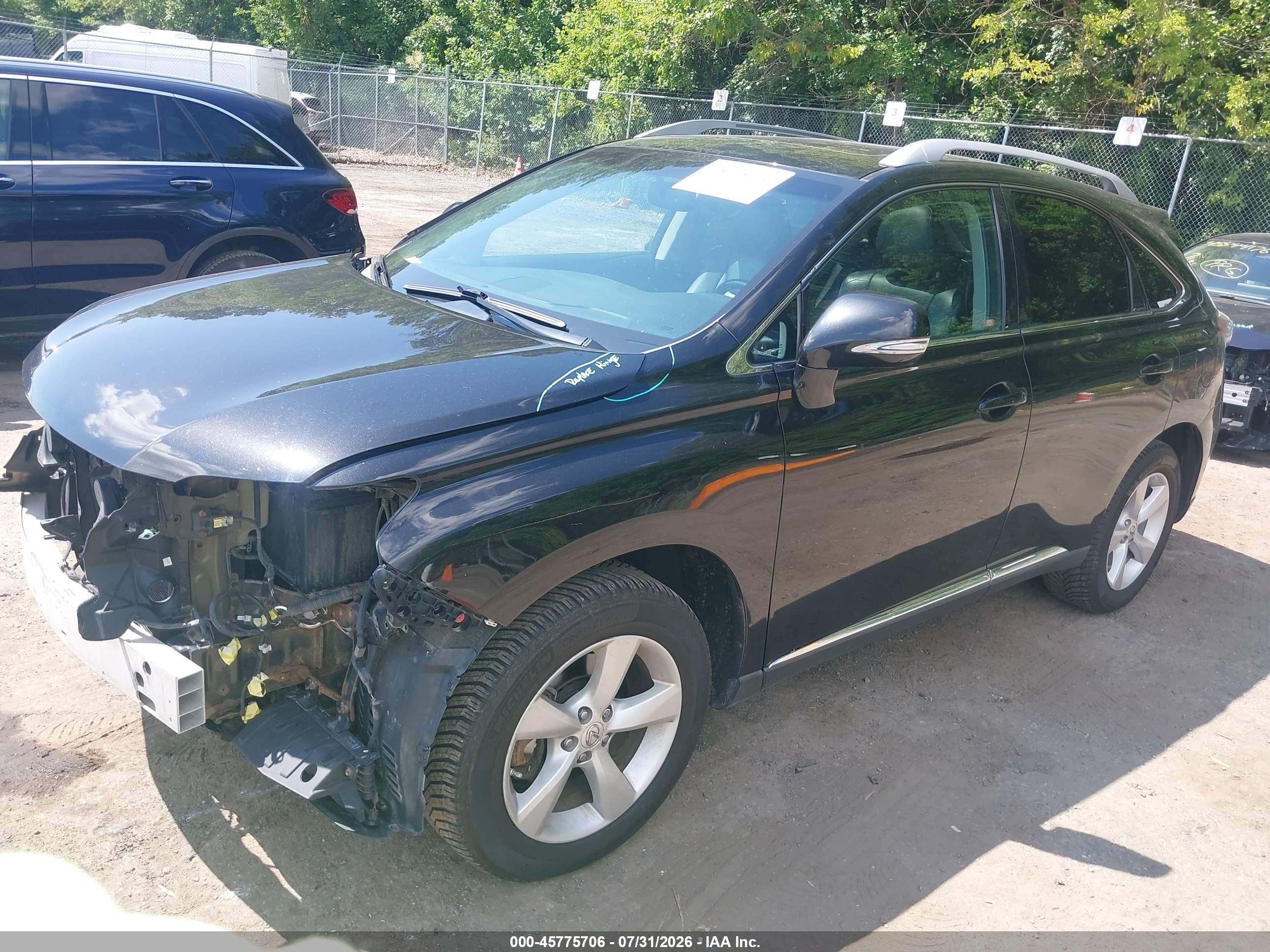 2013 Lexus Rx 350   Black vin: 2T2BK1BA3DC156412