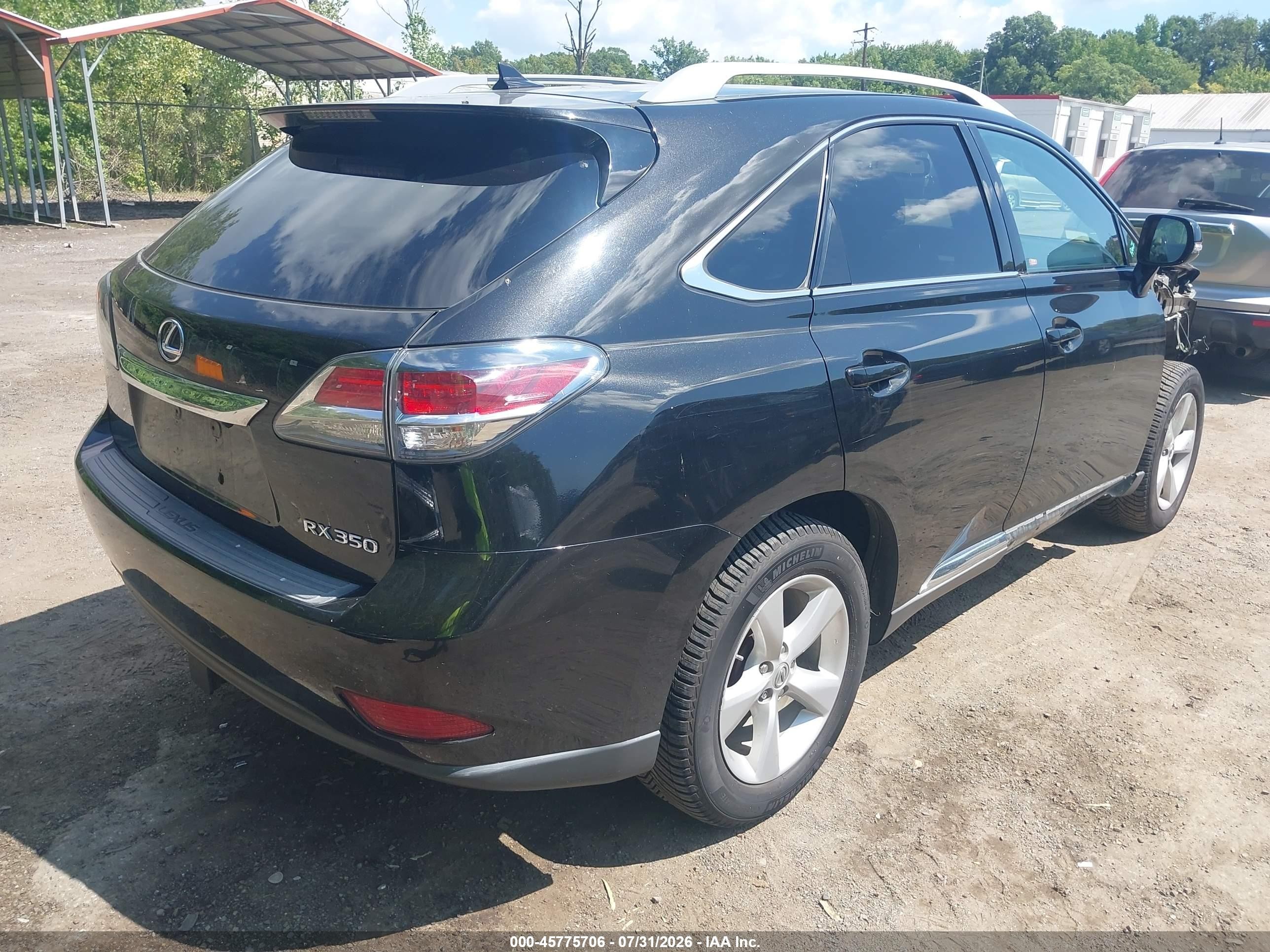 2013 Lexus Rx 350   Black vin: 2T2BK1BA3DC156412