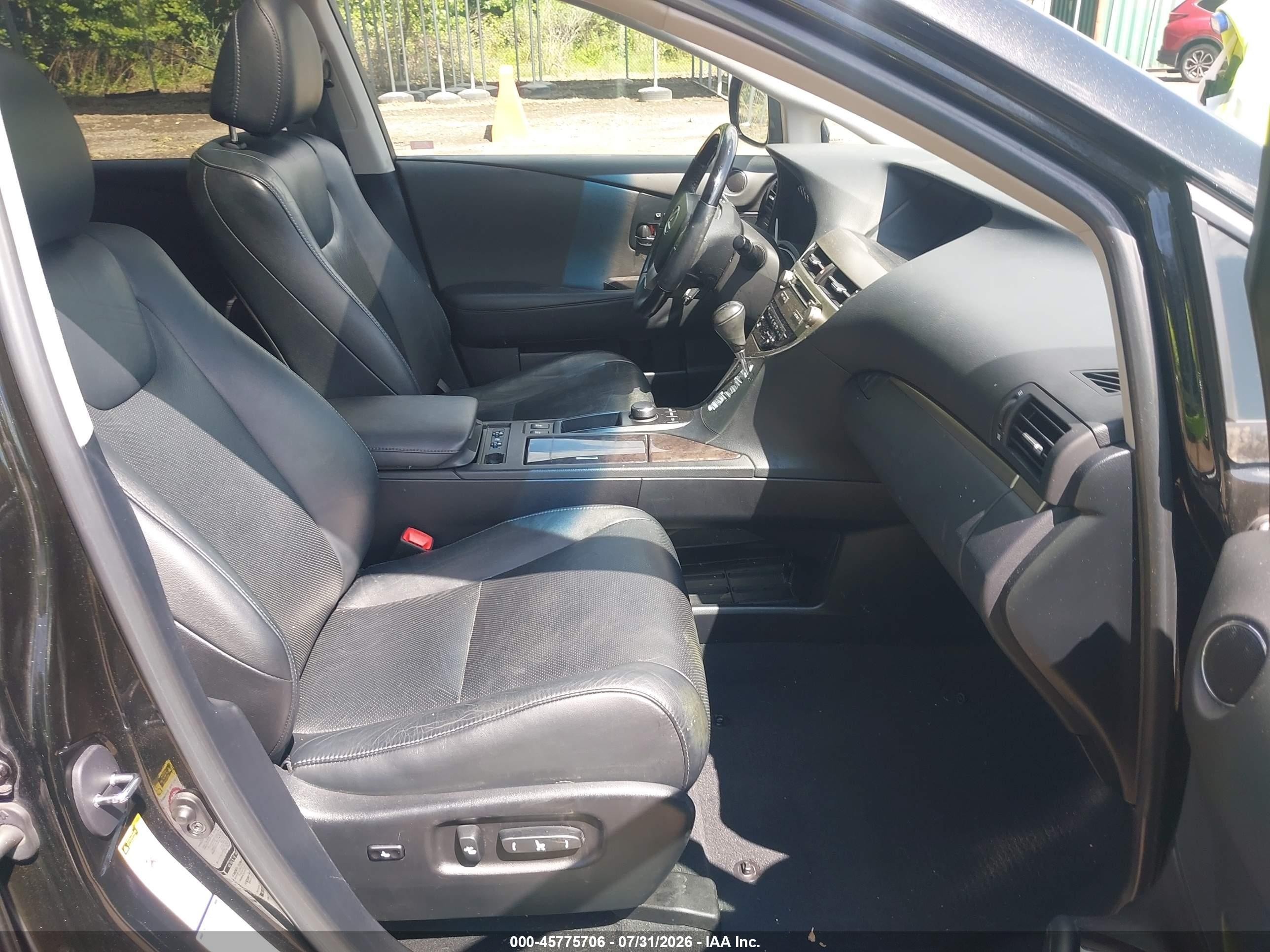 2013 Lexus Rx 350   Black vin: 2T2BK1BA3DC156412