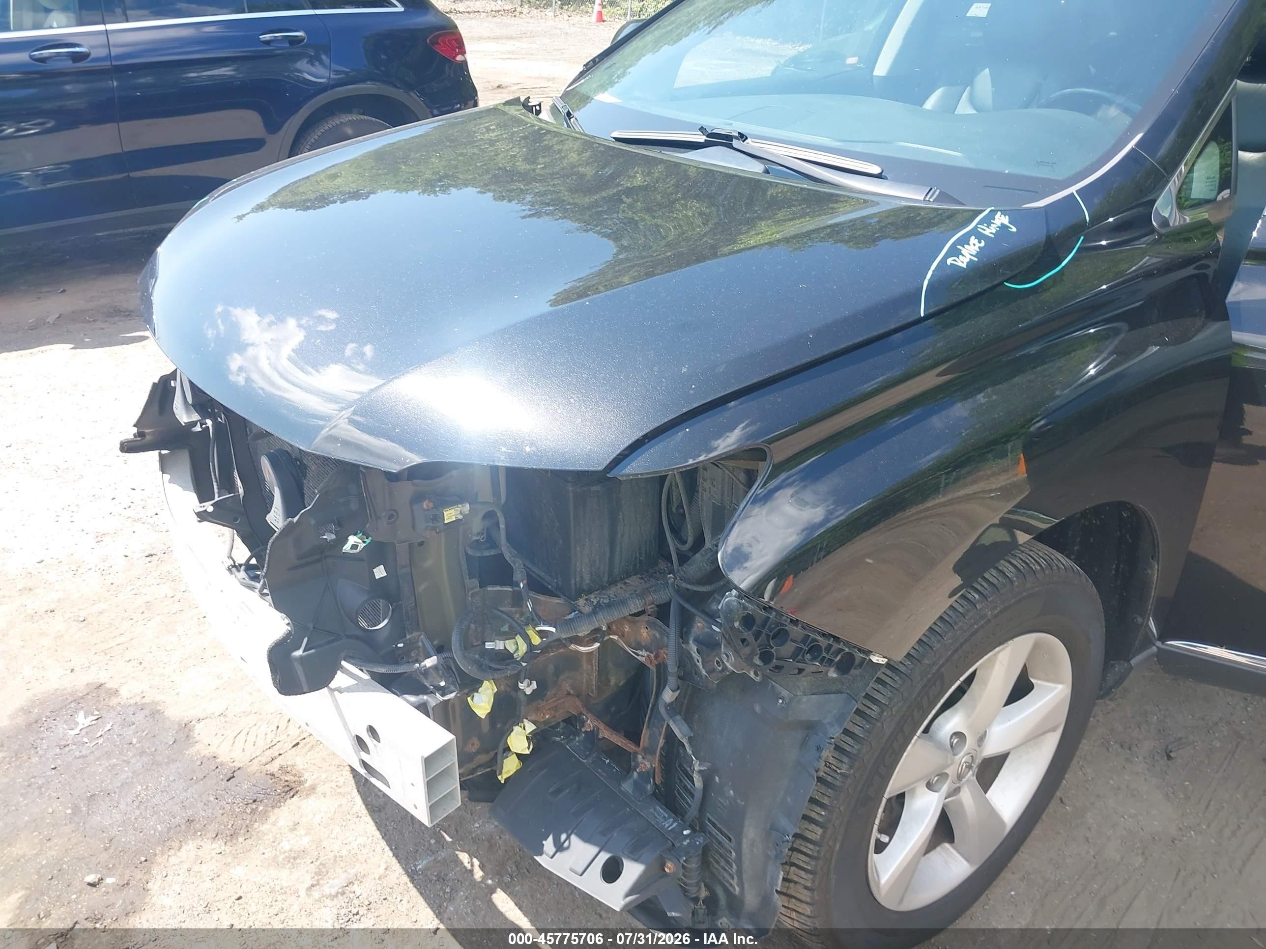 2013 Lexus Rx 350   Black vin: 2T2BK1BA3DC156412