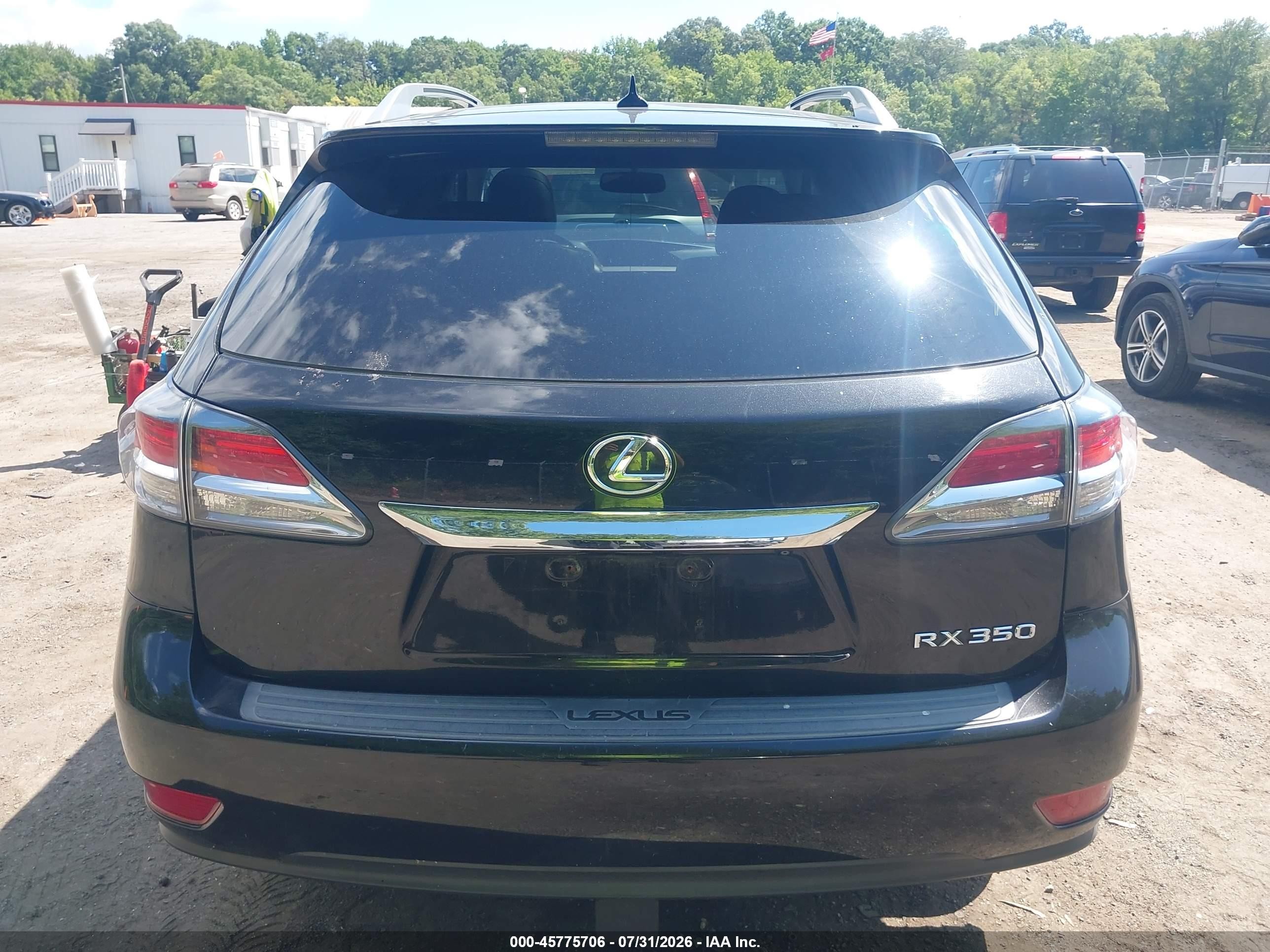 2013 Lexus Rx 350   Black vin: 2T2BK1BA3DC156412