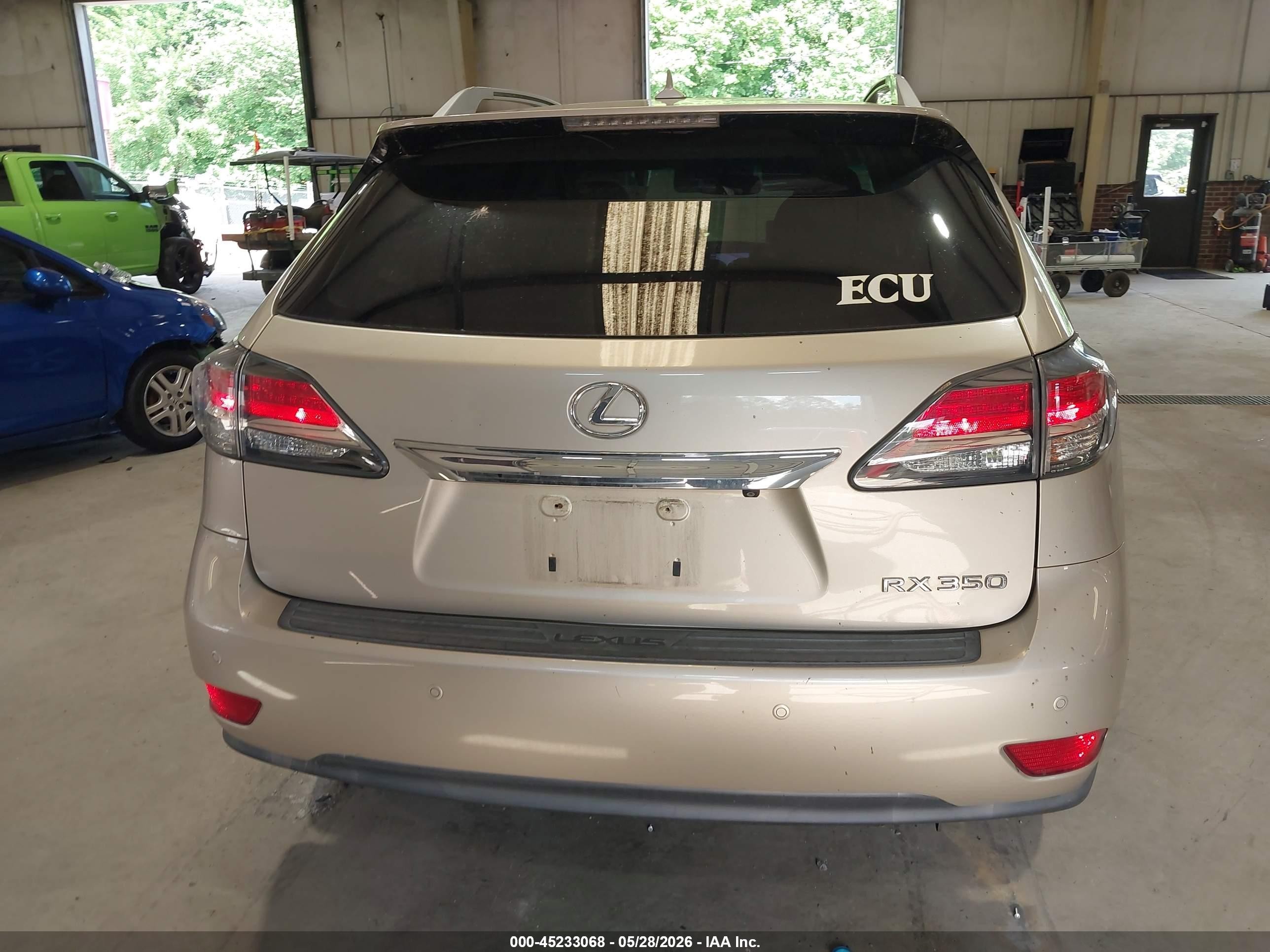 2013 Lexus Rx 350   Gold vin: 2T2BK1BA3DC169712
