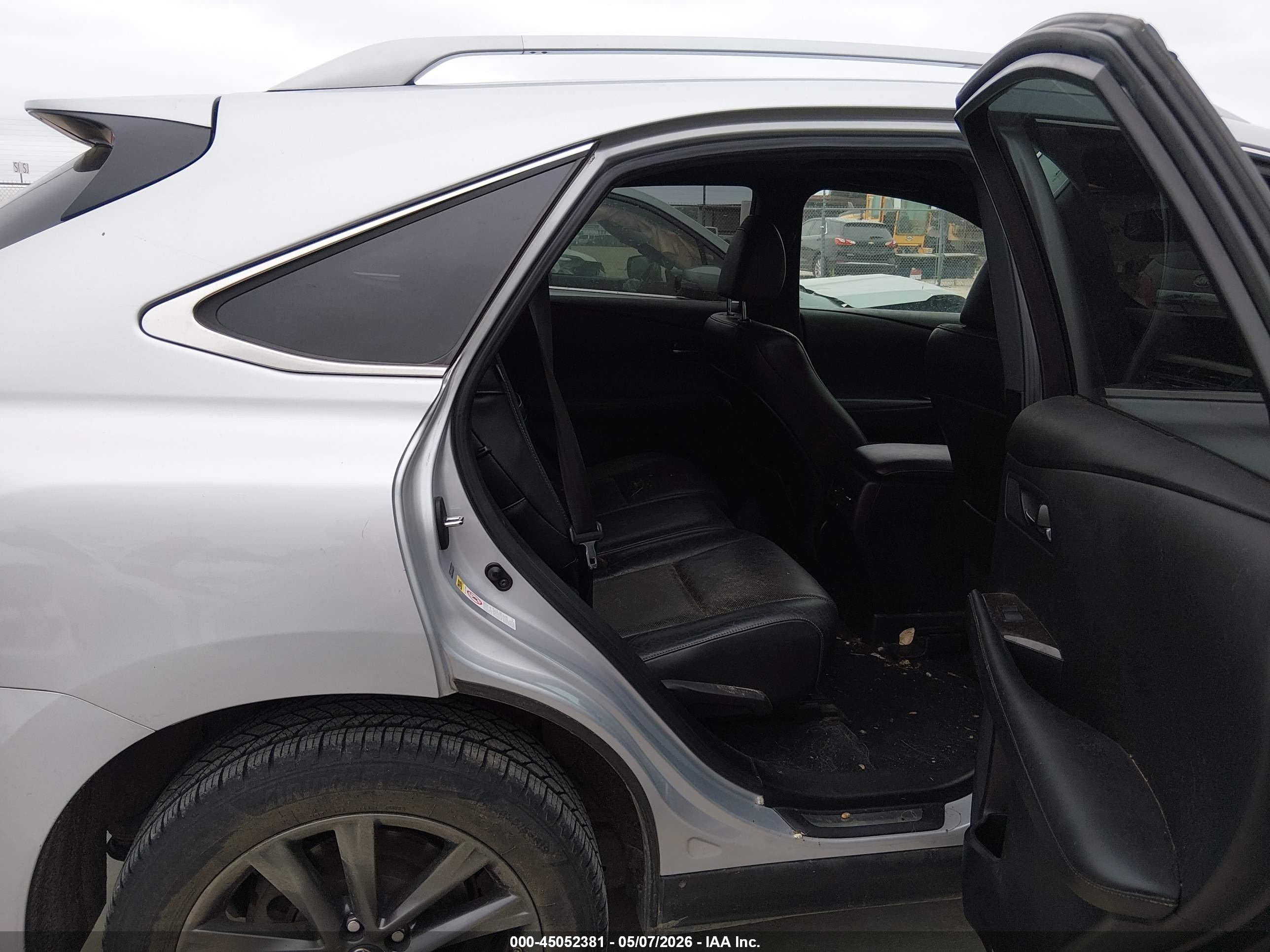 2013 Lexus Rx 350 F Sport Серебряный vin: 2T2BK1BA3DC170049