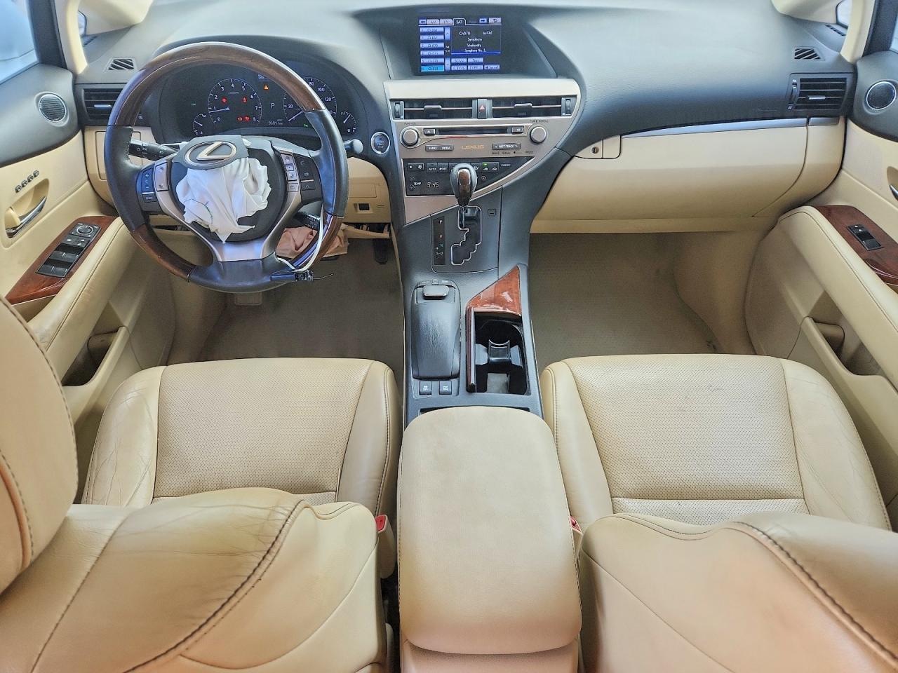 2013 Lexus Rx 350 Base White vin: 2T2BK1BA3DC176126