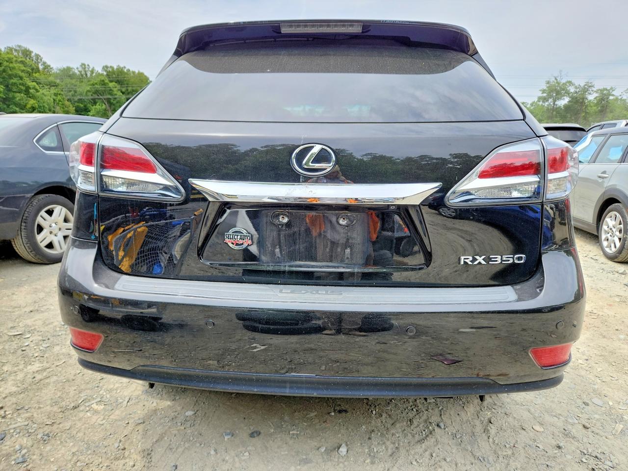 2013 Lexus Rx 350 Base Black vin: 2T2BK1BA3DC177079