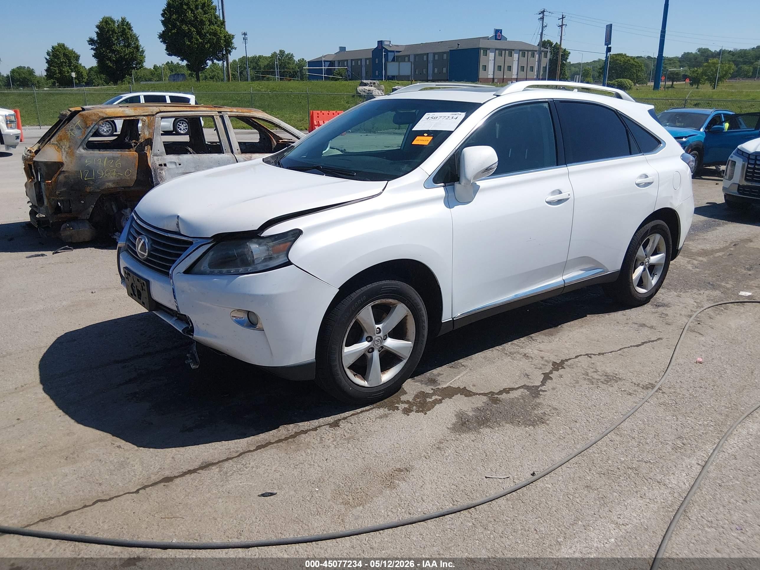 2013 Lexus Rx 350   White vin: 2T2BK1BA3DC180788